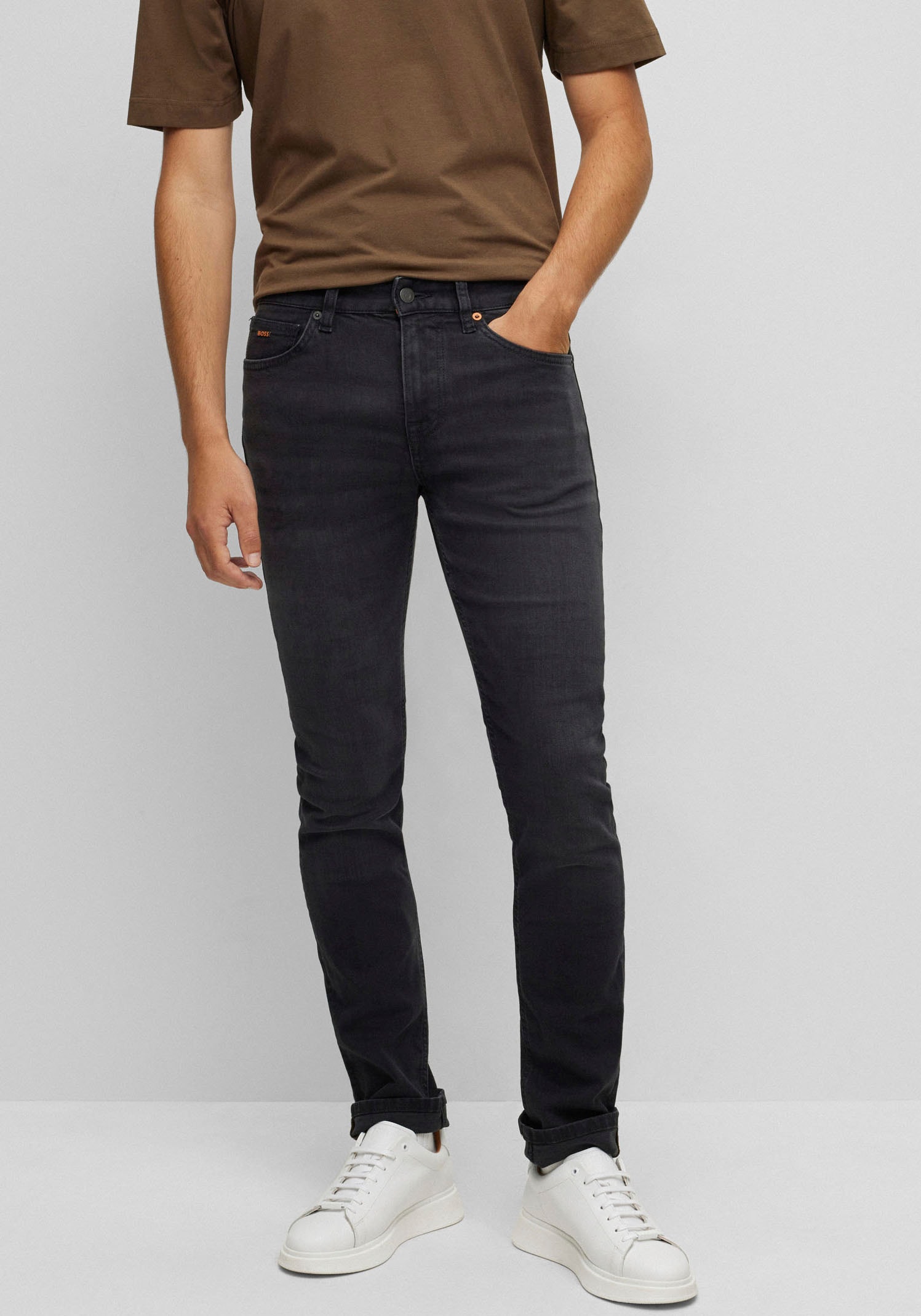 BOSS ORANGE Slim-fit-Jeans »Delaware«, aus Super-Stretch-Denim von BOSS ORANGE