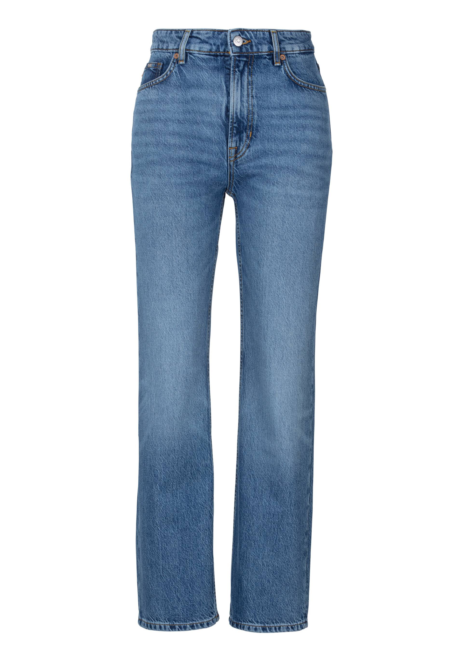 BOSS ORANGE Straight-Jeans »Ada High Rise Slim Premium Damenmode«, mit BOSS Leder-Badge BOSS ORANGE Straight-Jeans »Ada High Rise Slim Premium Damenmode«, mit BOSS Leder-Badge von BOSS ORANGE