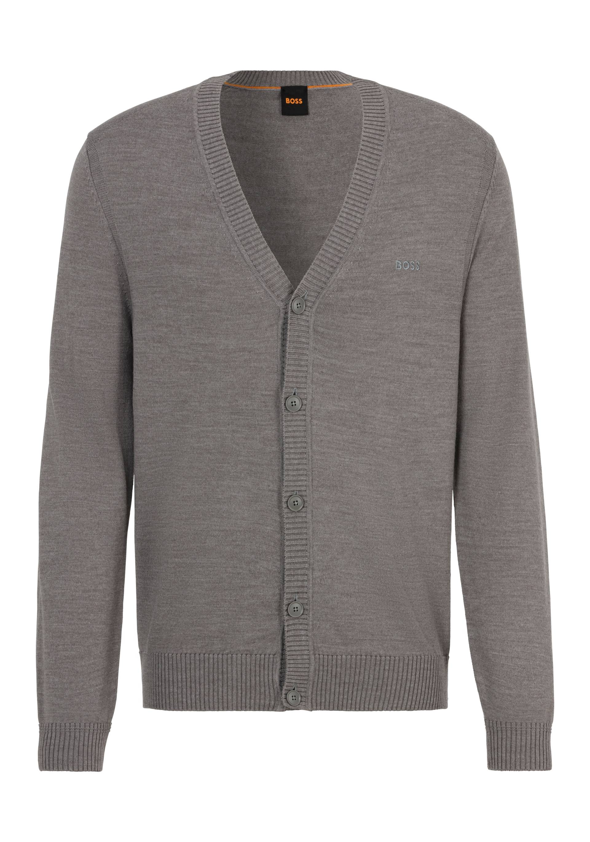 BOSS ORANGE Strickjacke »Avac_CD«, mit tiefem V-Ausschnitt von BOSS ORANGE