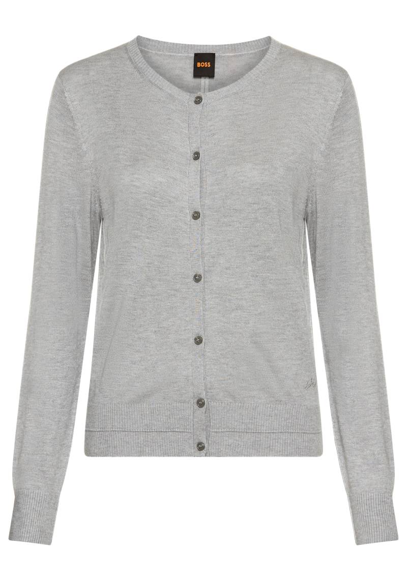 BOSS ORANGE Strickjacke »Fiaffizza Premium Damenmode«, mit Kaschmir-Anteil von BOSS ORANGE