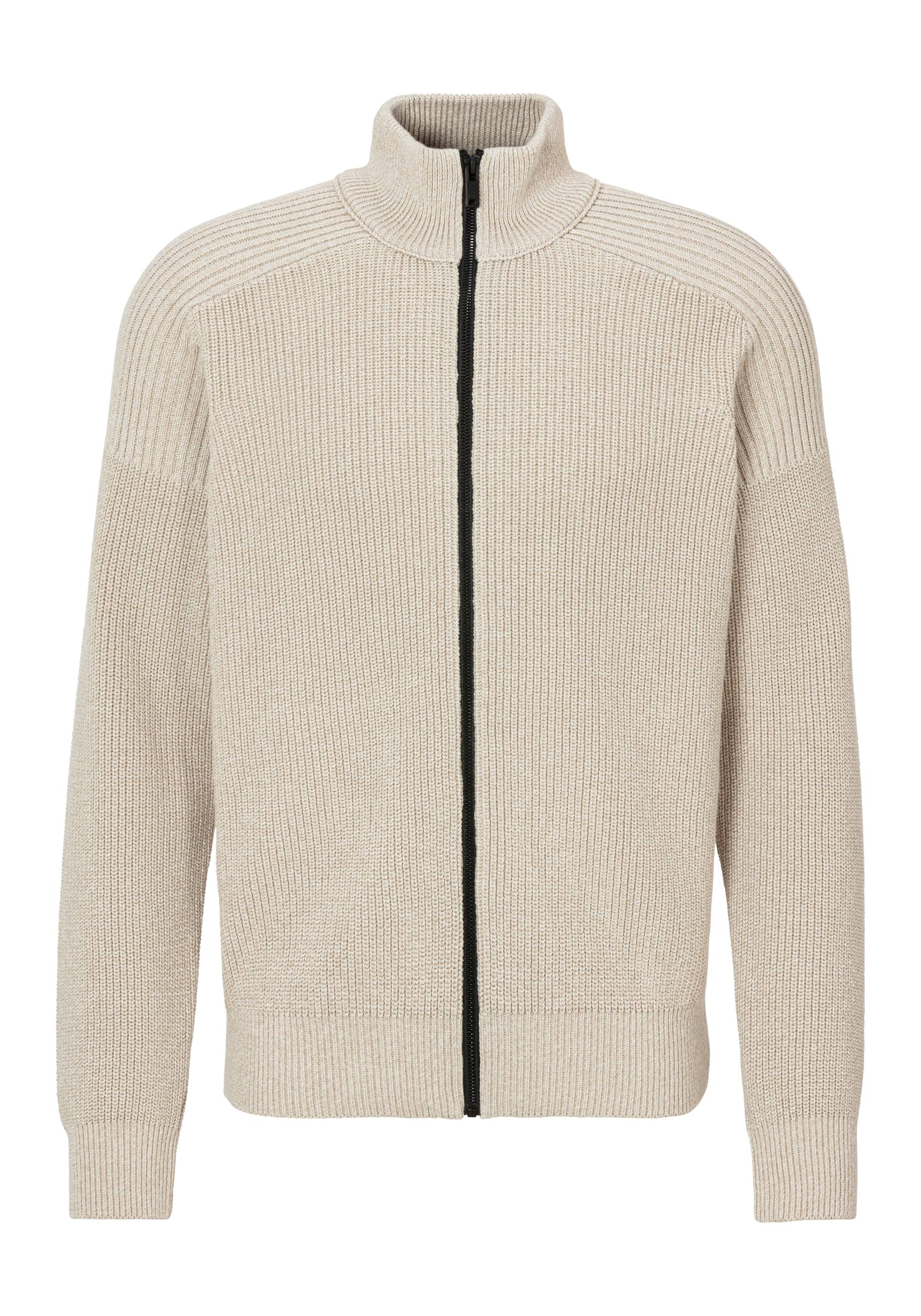 BOSS ORANGE Strickjacke »Kalandrio«, mit kontrastfarbigem Reissverschluss BOSS ORANGE Strickjacke »Kalandrio«, mit kontrastfarbigem Reissverschluss von BOSS ORANGE