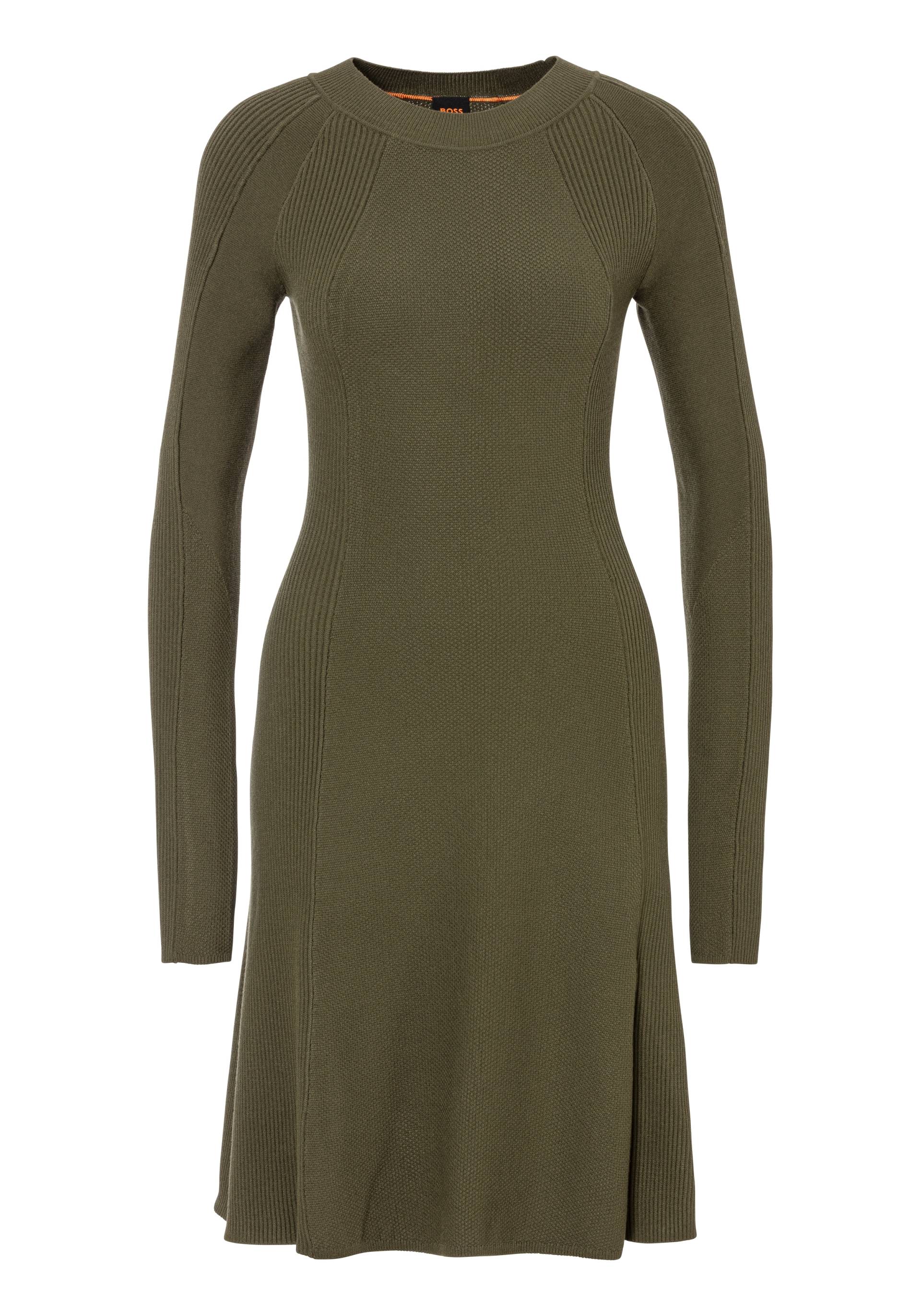 BOSS ORANGE Strickkleid »C_Firo«, mit modernem Strukturmix BOSS ORANGE Strickkleid »C_Firo«, mit modernem Strukturmix von BOSS ORANGE