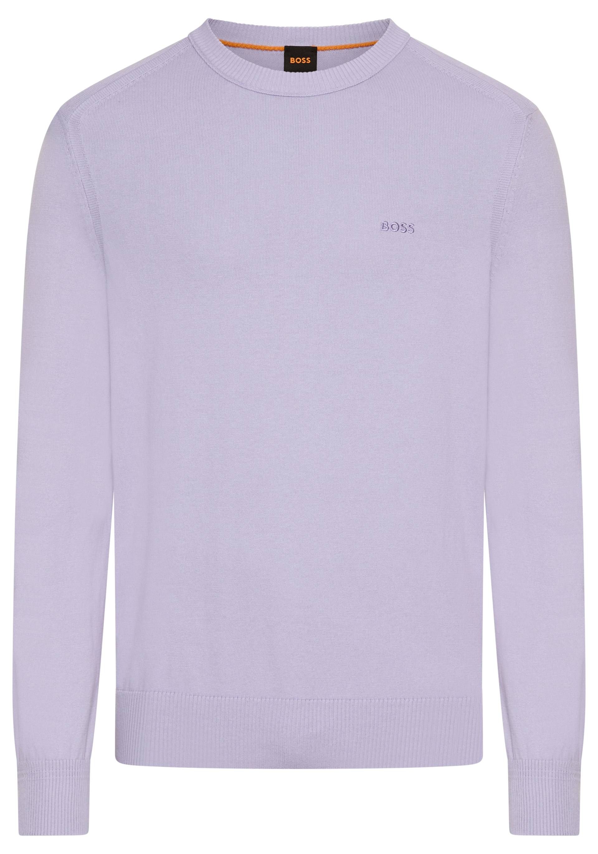 BOSS ORANGE Strickpullover »Asac_V«, mit Logostickerei auf der Brust von BOSS ORANGE