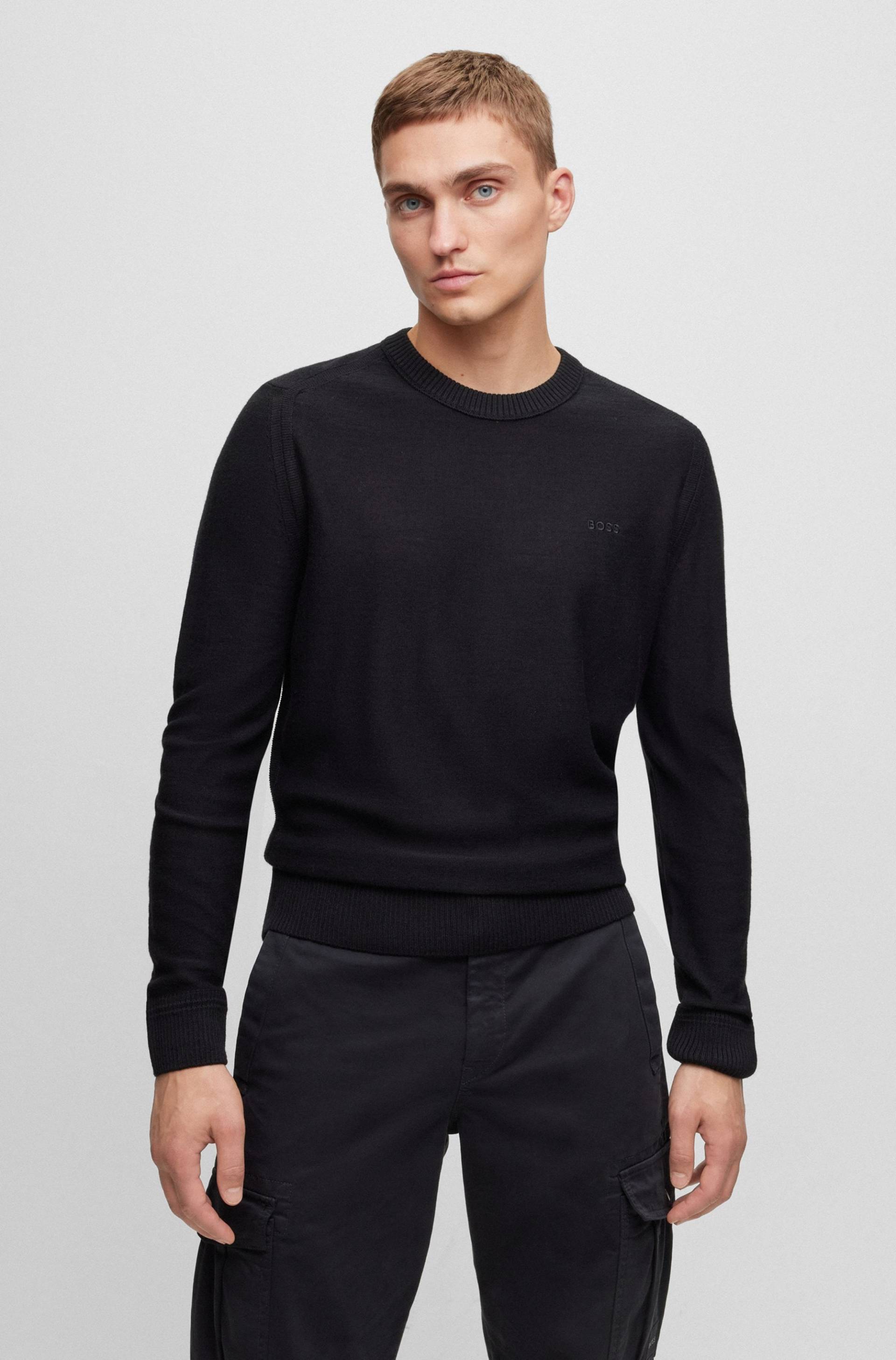 BOSS ORANGE Strickpullover »Avac_C«, mit Schurwolle von BOSS ORANGE