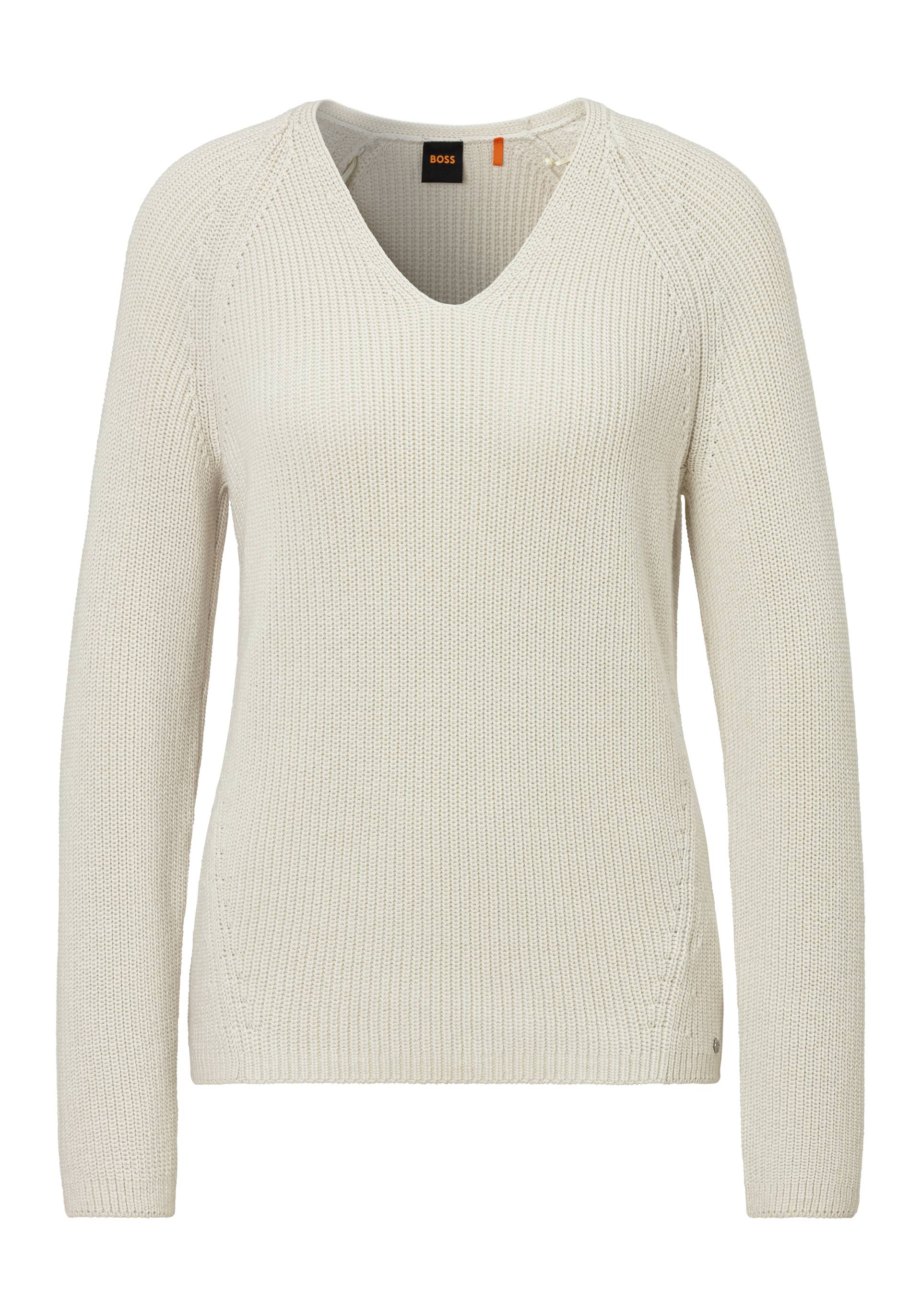 BOSS ORANGE Strickpullover »C_Fardin«, mit Charm mit BOSS Logo von BOSS ORANGE