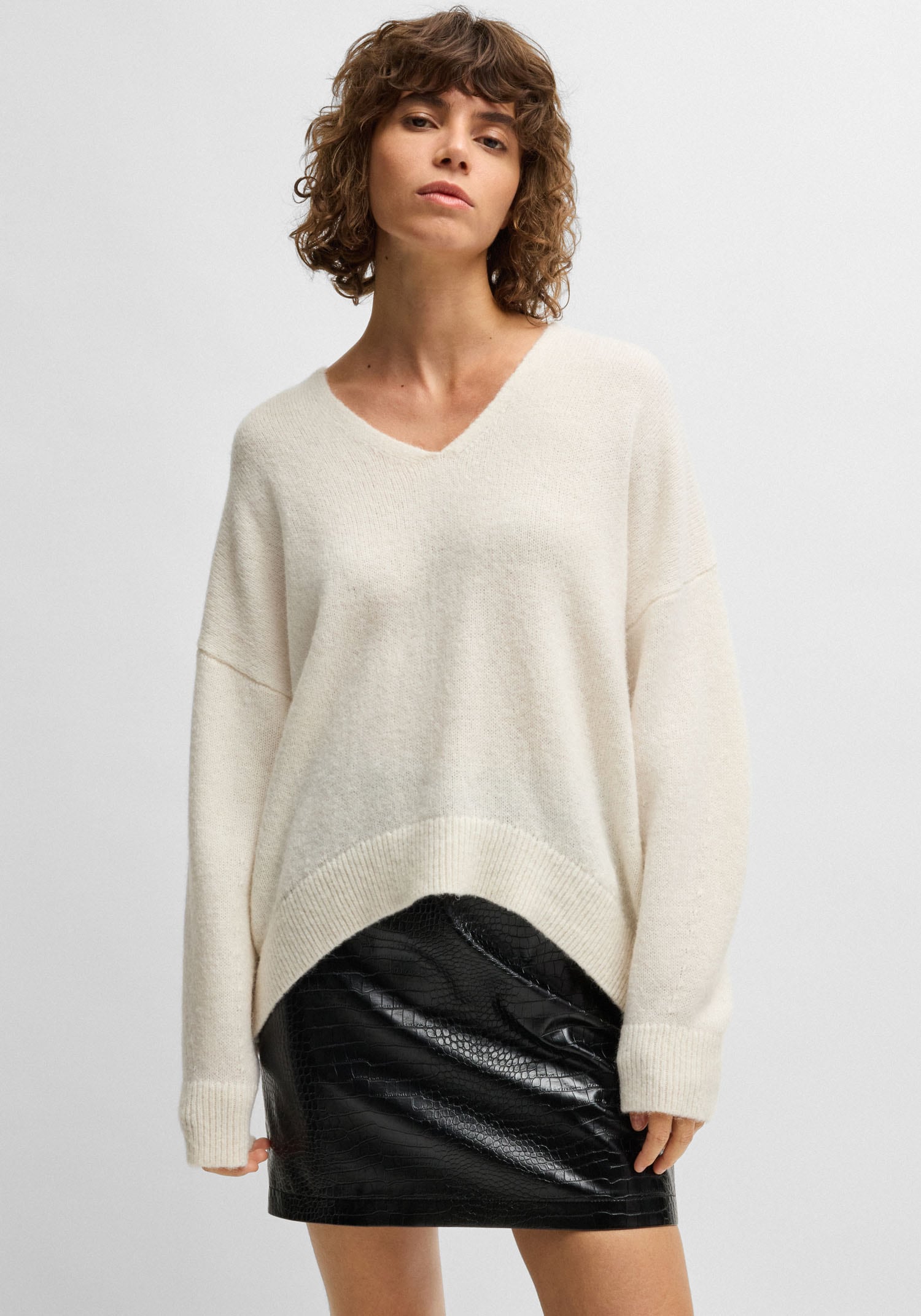 BOSS ORANGE Strickpullover »C_Fondella«, mit überschnittenen Schultern BOSS ORANGE Strickpullover »C_Fondella«, mit überschnittenen Schultern von BOSS ORANGE