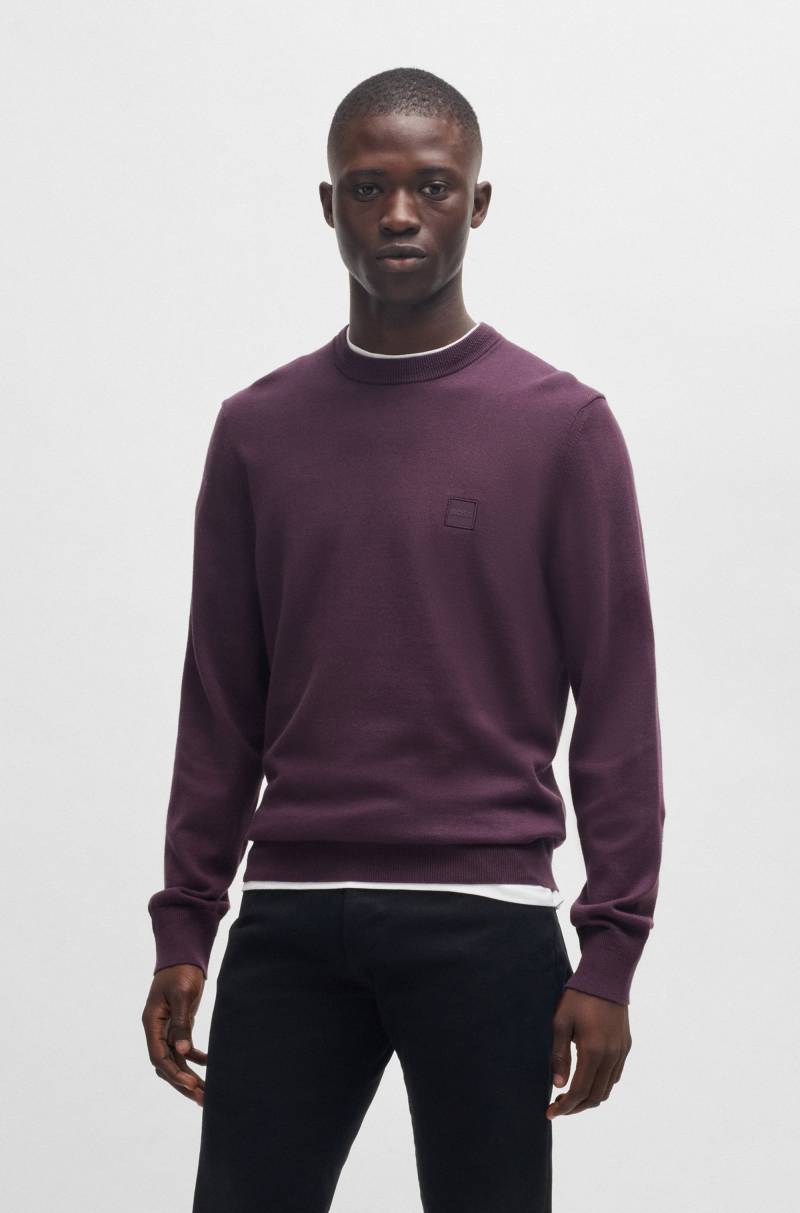 BOSS ORANGE Strickpullover »Kanovano_S 1026«, mit Rundhalsausschnitt von BOSS ORANGE