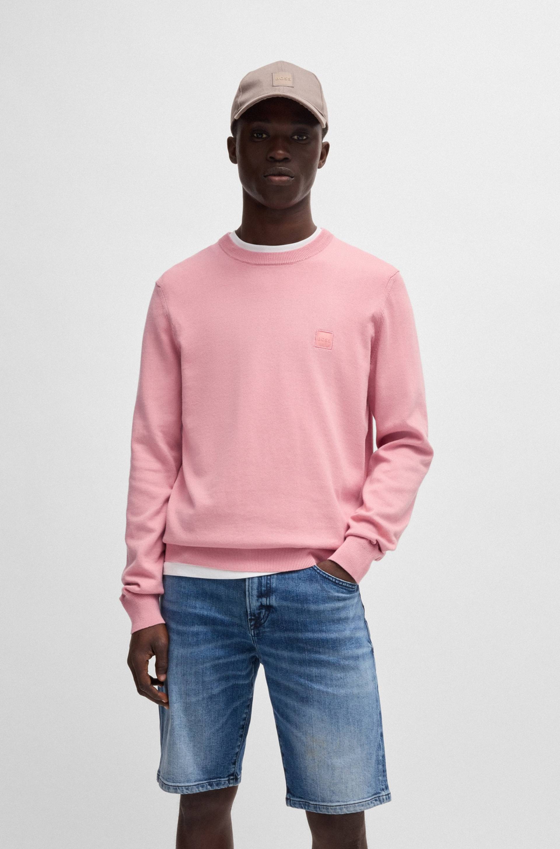 BOSS ORANGE Strickpullover »Kanovano_S 1026«, mit Rundhalsausschnitt von BOSS ORANGE