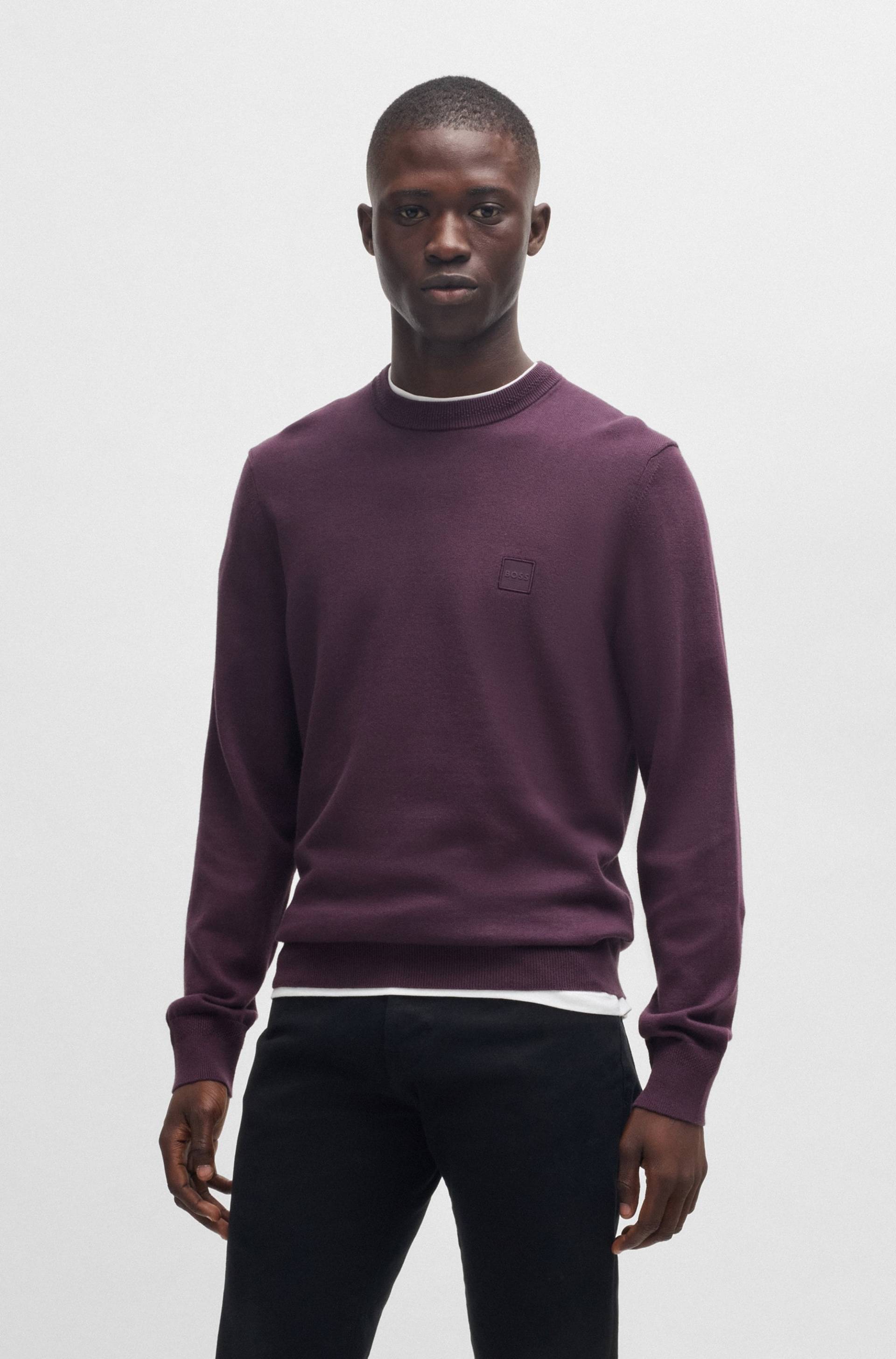 BOSS ORANGE Strickpullover »Kanovano_S 1026«, mit Rundhalsausschnitt von BOSS ORANGE