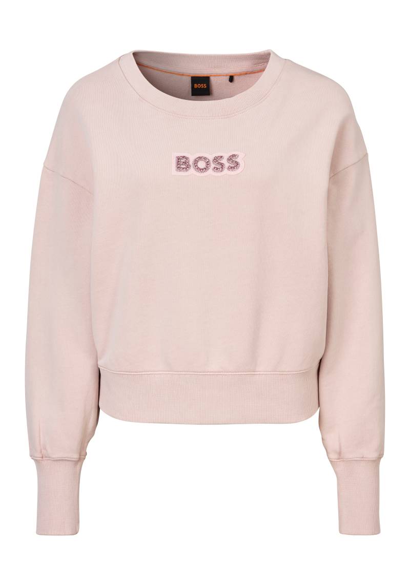 BOSS ORANGE Sweatshirt »C_Elay_stonebadge«, mit BOSS Logo von BOSS ORANGE