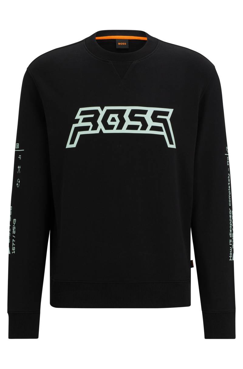 BOSS ORANGE Sweatshirt »WeGrafix«, mit BOSS Schriftzug von BOSS ORANGE