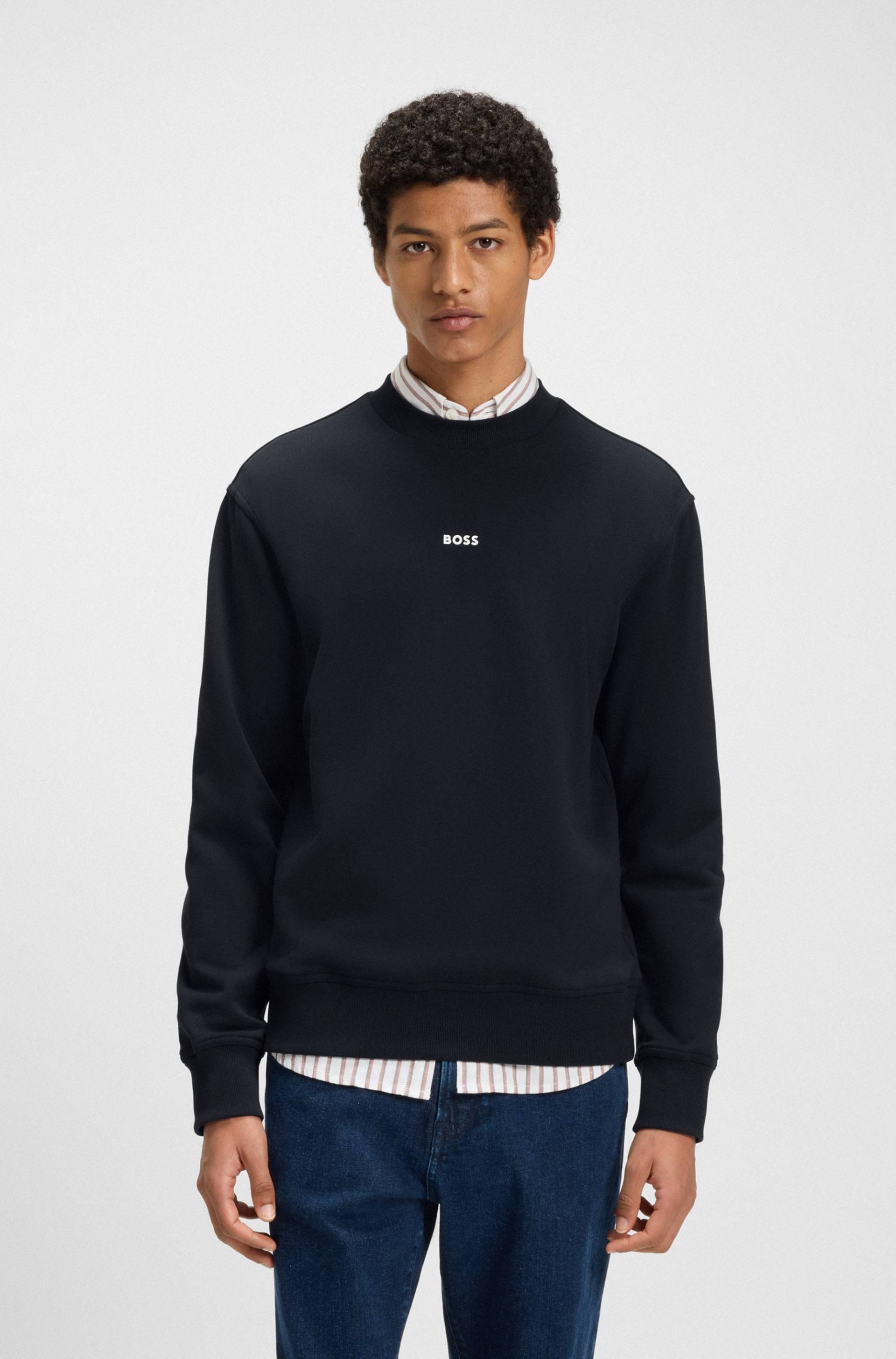 BOSS ORANGE Sweatshirt »WeSmallcrew«, mit Logo auf der Brust von BOSS ORANGE