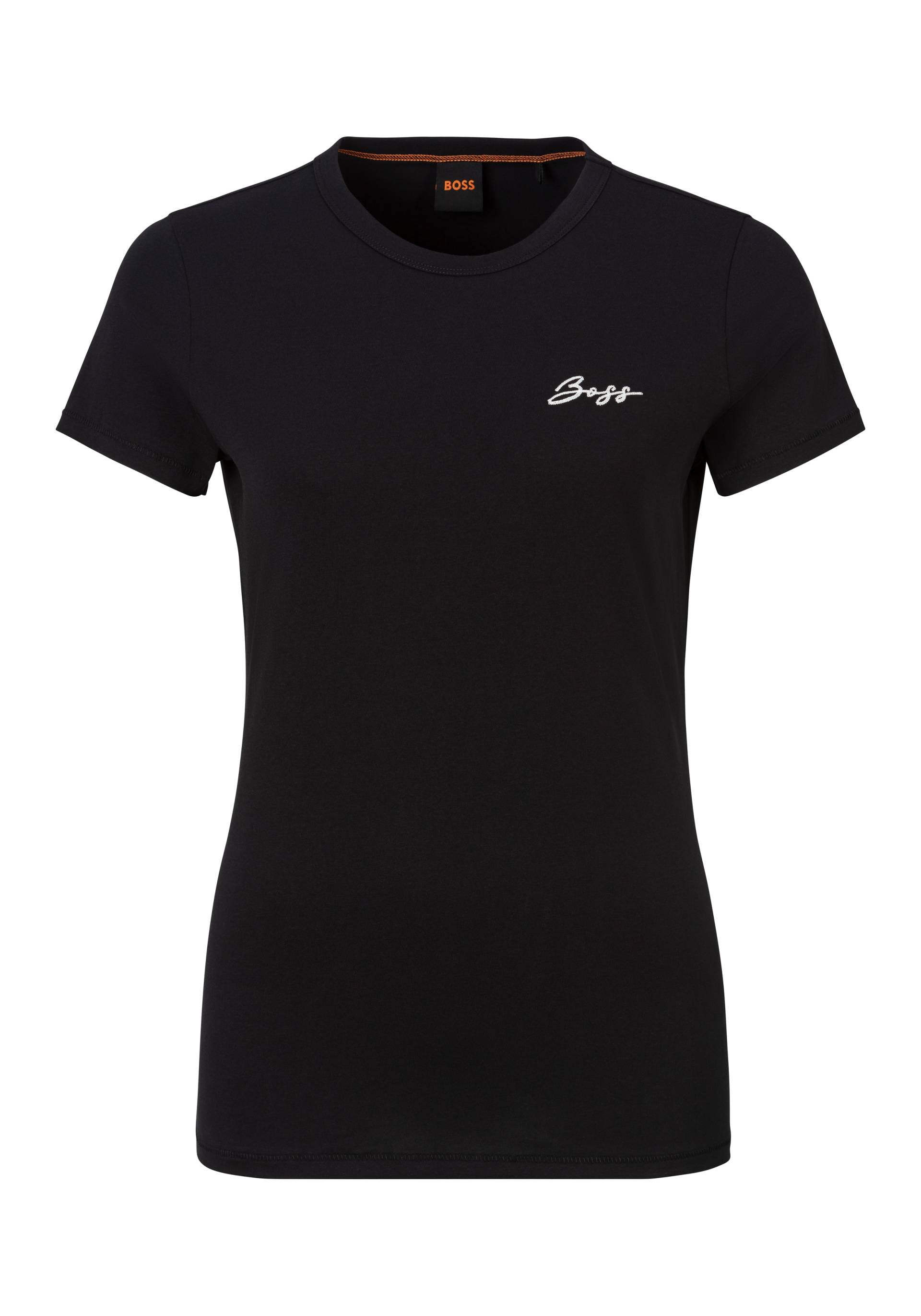 BOSS ORANGE T-Shirt »C_Elogo_20«, mit Graphic Details von BOSS ORANGE