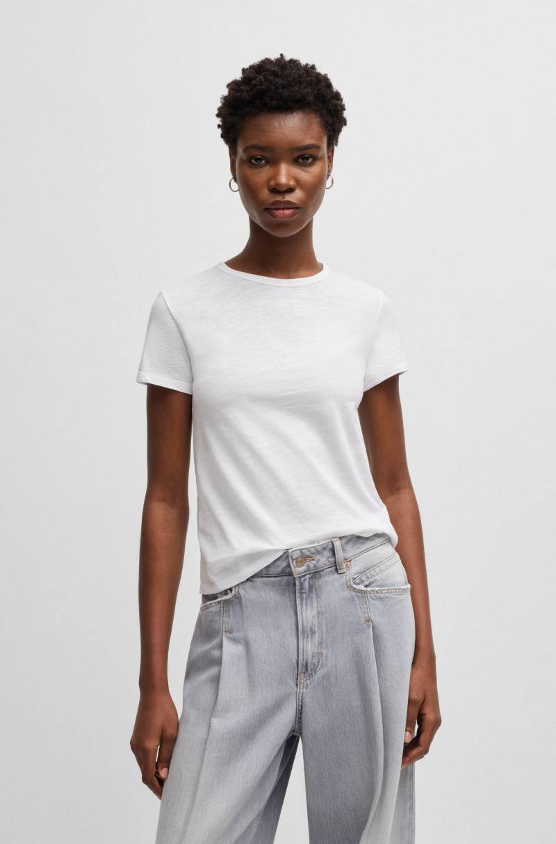 BOSS ORANGE T-Shirt »Esla Premium Damenmode«, mit Rundhalsausschnitt von BOSS ORANGE