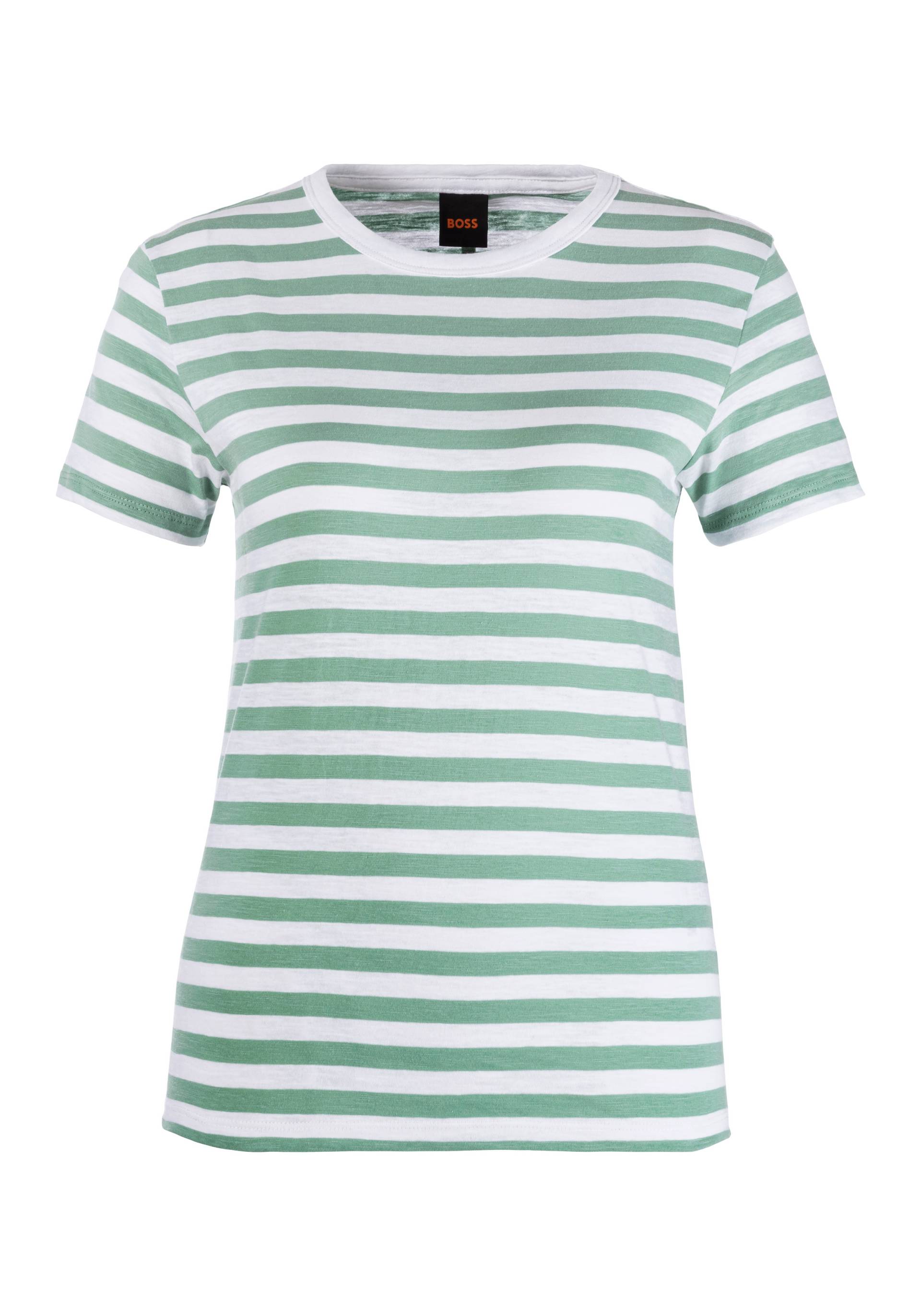 BOSS ORANGE T-Shirt »C_Esla_Striped Premium Damenmode« von BOSS ORANGE