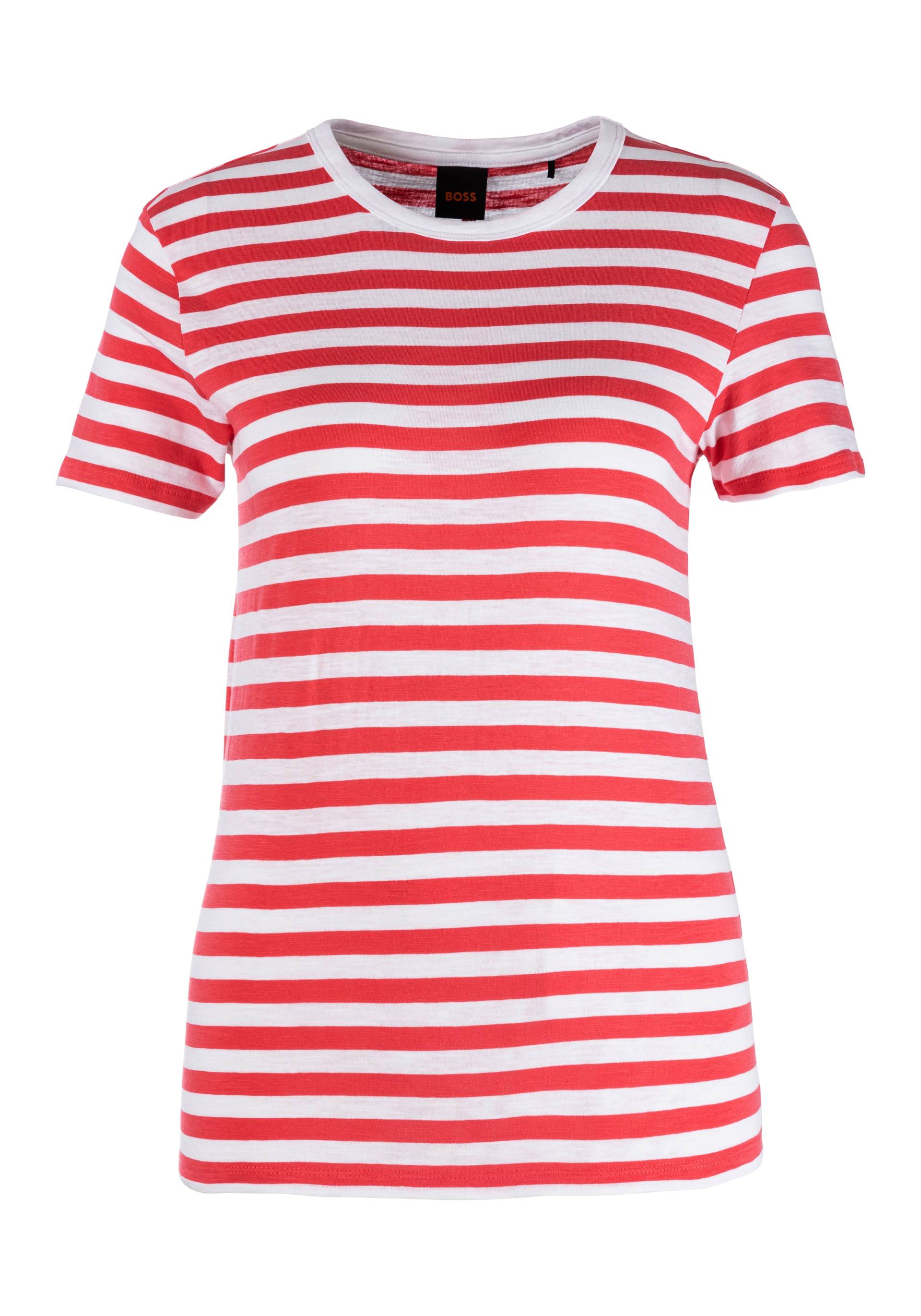 BOSS ORANGE T-Shirt »C_Esla_Striped Premium Damenmode« von BOSS ORANGE