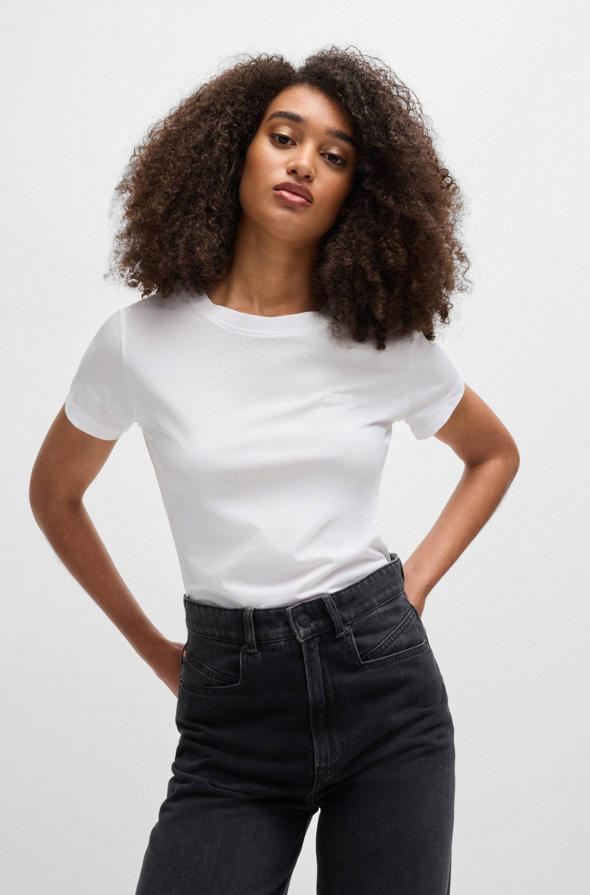 BOSS ORANGE T-Shirt »Esogo Premium Damenmode«, mit Logo BOSS ORANGE T-Shirt »Esogo Premium Damenmode«, mit Logo von BOSS ORANGE