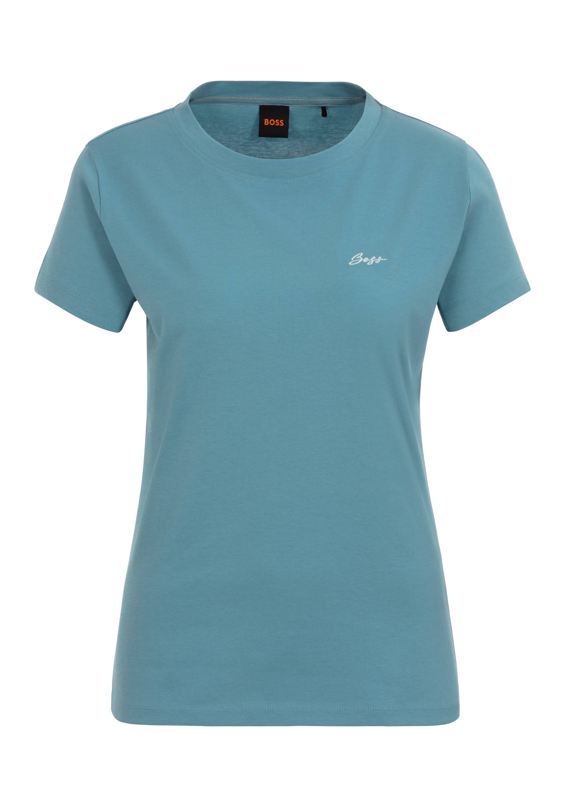 BOSS ORANGE T-Shirt »C_Esogo_2_MA«, mit BOSS Logostickerei BOSS ORANGE T-Shirt »C_Esogo_2_MA«, mit BOSS Logostickerei von BOSS ORANGE