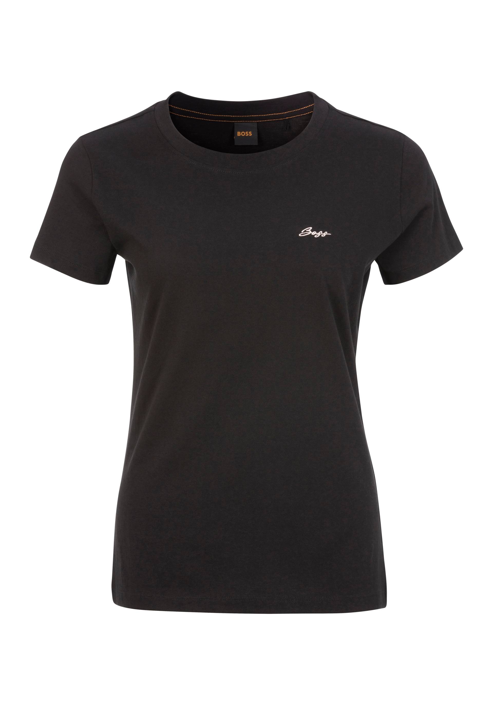 BOSS ORANGE T-Shirt »C_Esogo_2_MA«, mit BOSS Logostickerei BOSS ORANGE T-Shirt »C_Esogo_2_MA«, mit BOSS Logostickerei von BOSS ORANGE