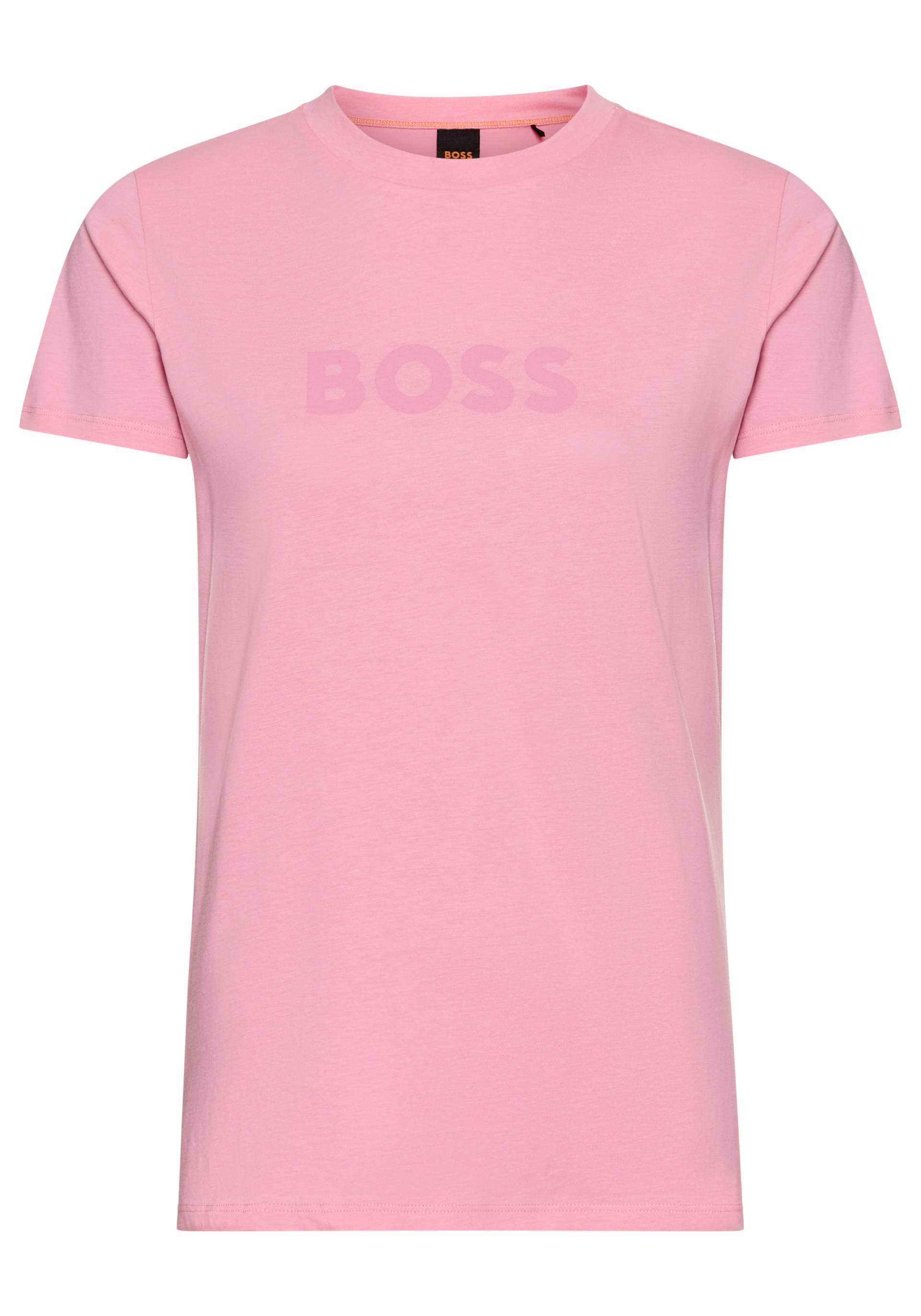 BOSS ORANGE T-Shirt »Elogo Premium Damenmode«, mit BOSS-Schriftzug BOSS ORANGE T-Shirt »Elogo Premium Damenmode«, mit BOSS-Schriftzug von BOSS ORANGE
