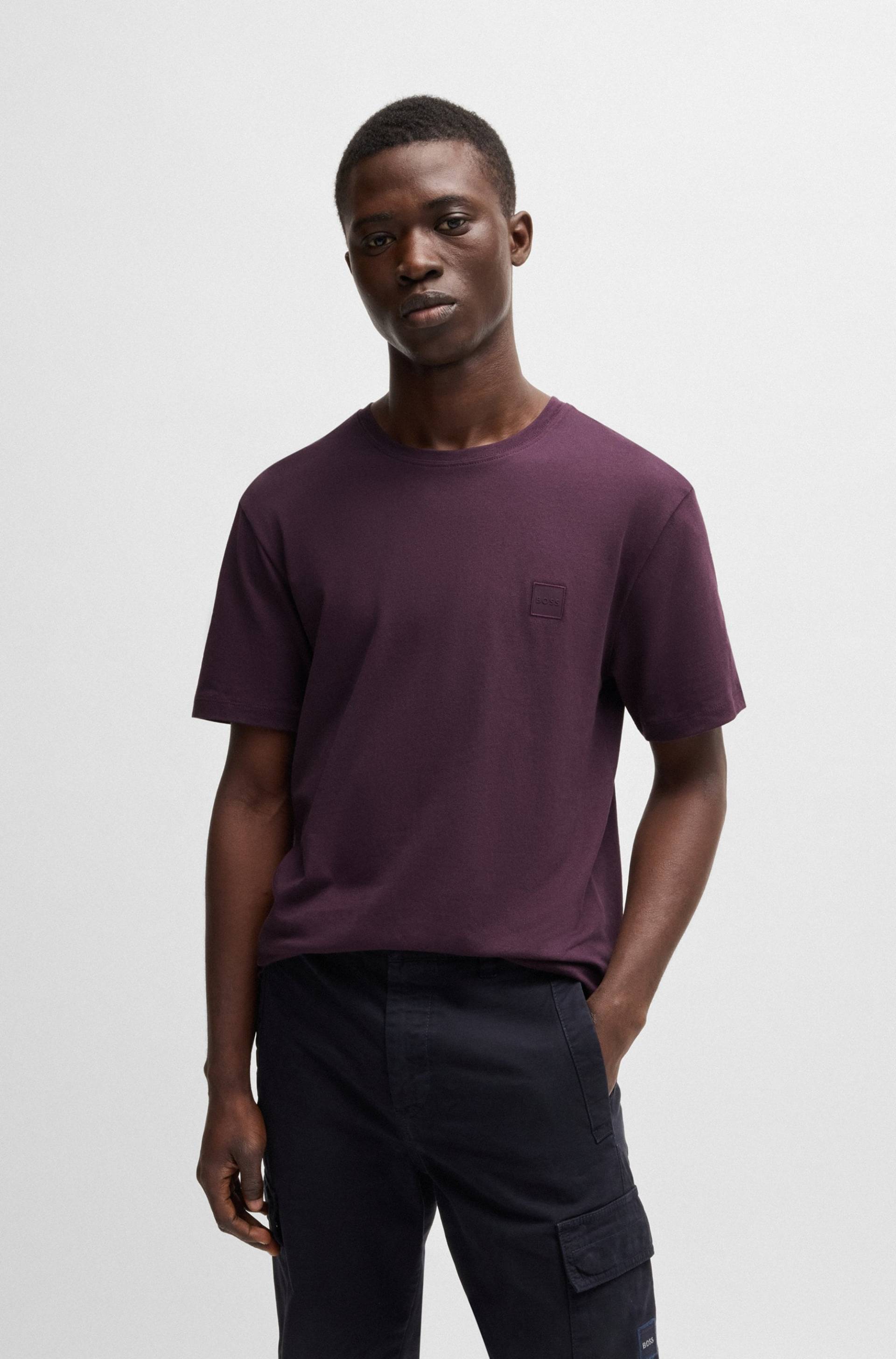BOSS ORANGE T-Shirt »Tales«, mit BOSS Stickerei auf der Brust BOSS ORANGE T-Shirt »Tales«, mit BOSS Stickerei auf der Brust von BOSS ORANGE