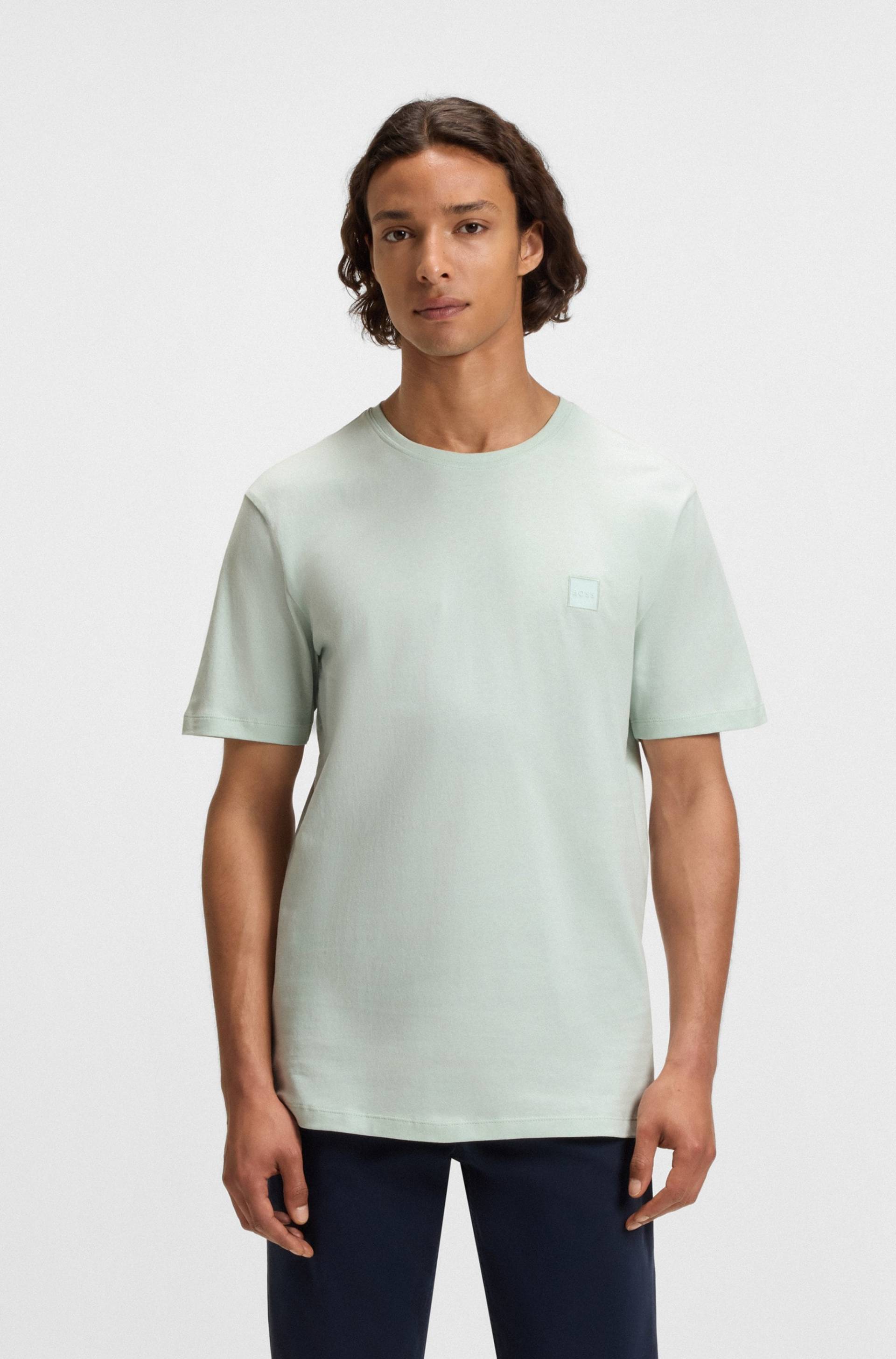 BOSS ORANGE T-Shirt »Tales«, mit BOSS Stickerei auf der Brust von BOSS ORANGE