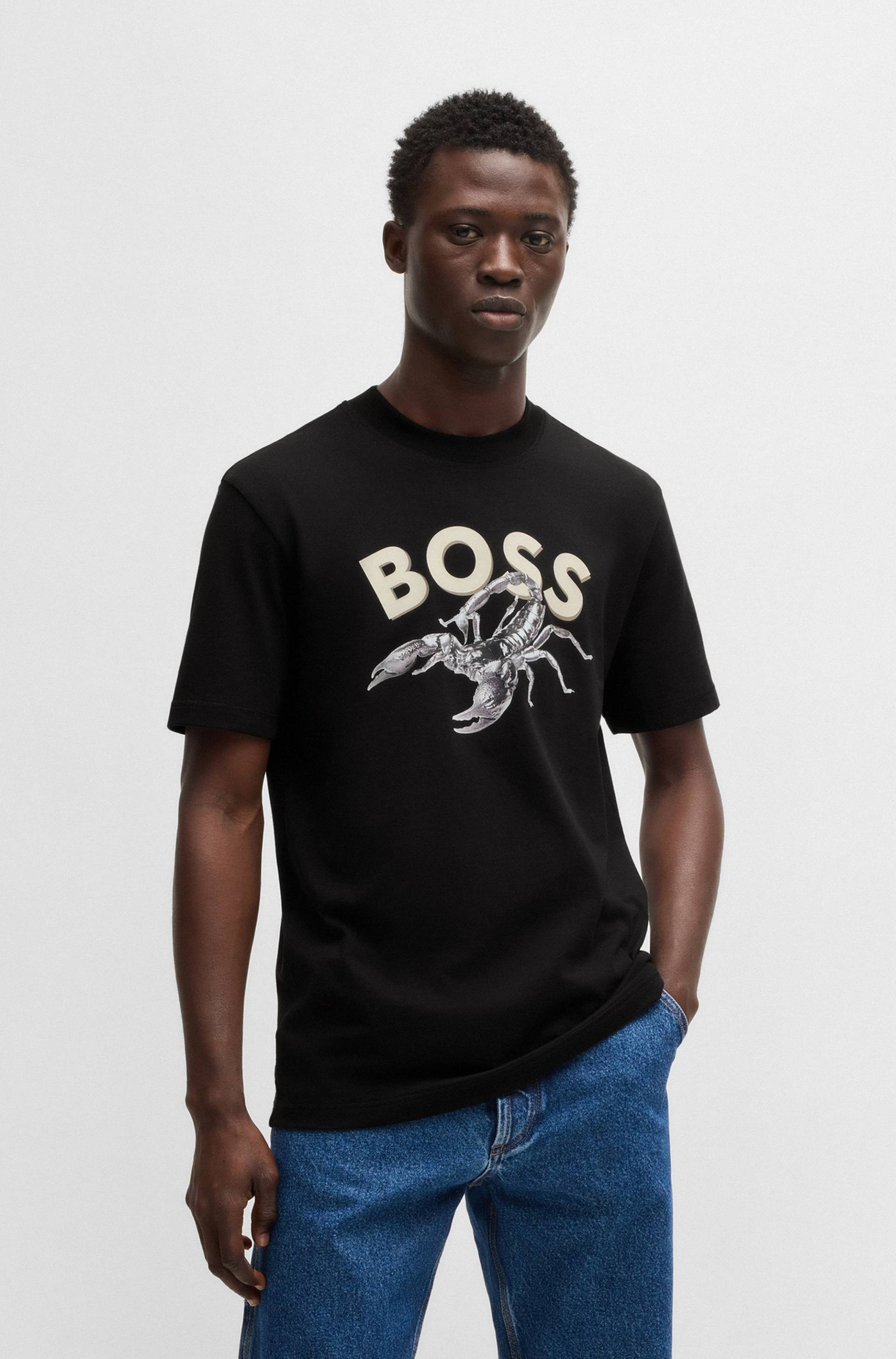 BOSS ORANGE T-Shirt »Te_Bossfish«, mit Aufdruck BOSS ORANGE T-Shirt »Te_Bossfish«, mit Aufdruck von BOSS ORANGE