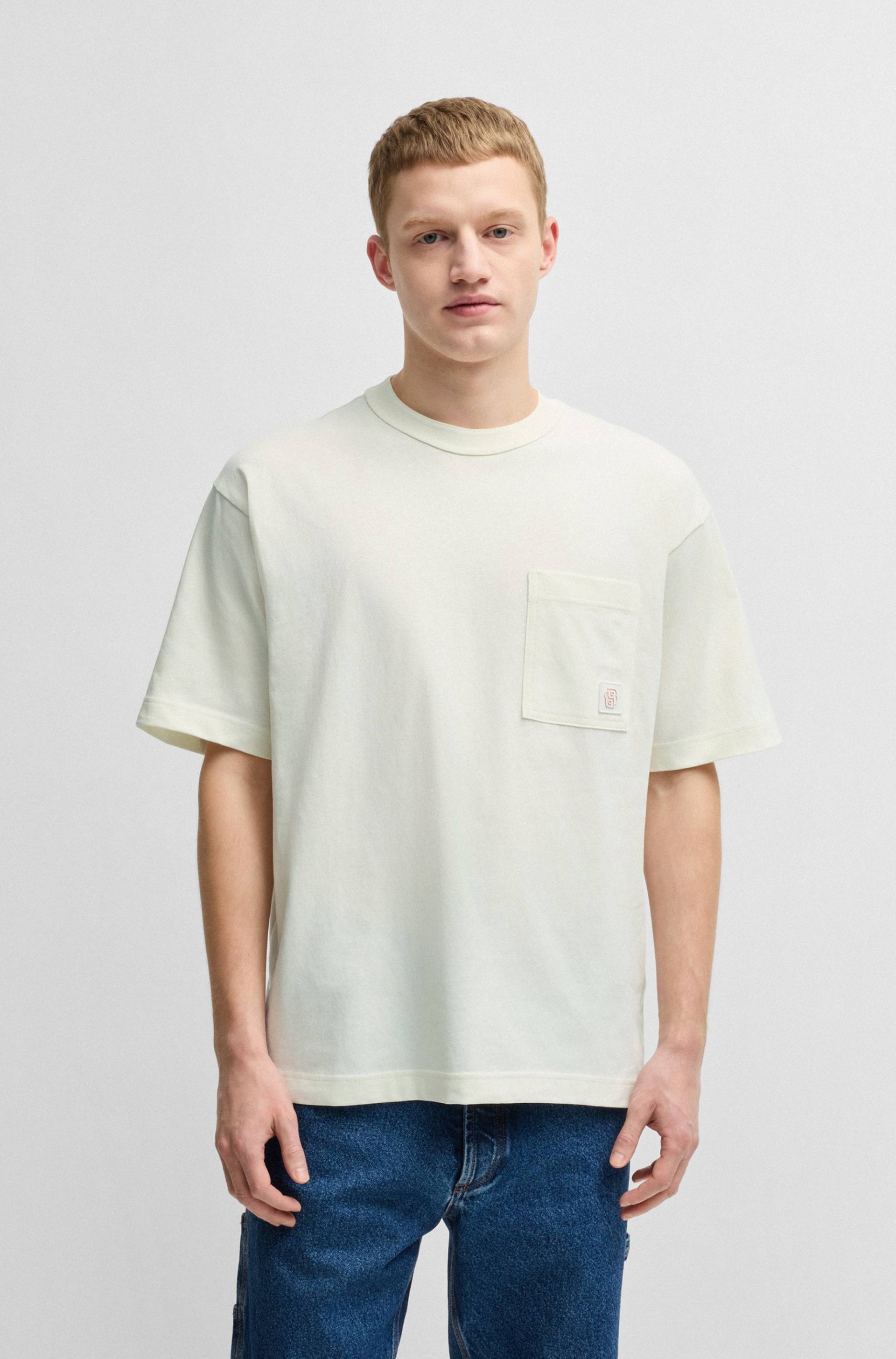 BOSS ORANGE T-Shirt »Te_cotton«, mit Logobadge BOSS ORANGE T-Shirt »Te_cotton«, mit Logobadge von BOSS ORANGE