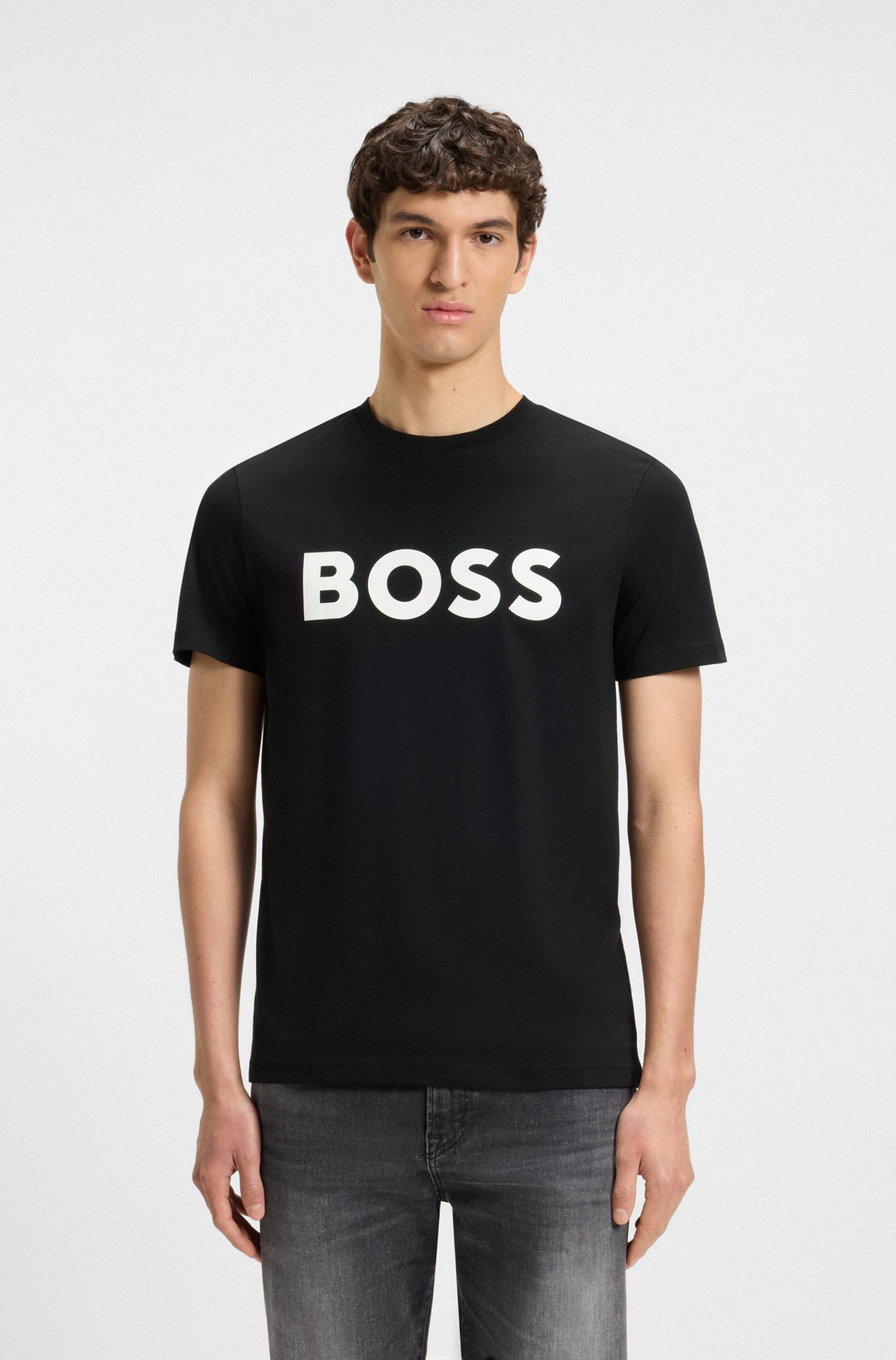 BOSS ORANGE T-Shirt »Thinking 1«, (1 tlg.), mit Logodruck von BOSS ORANGE