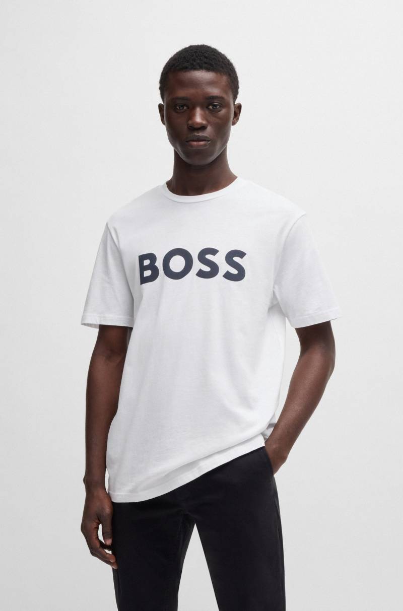 BOSS ORANGE T-Shirt »Thinking 1«, mit grossem BOSS Druck auf der Brust von BOSS ORANGE