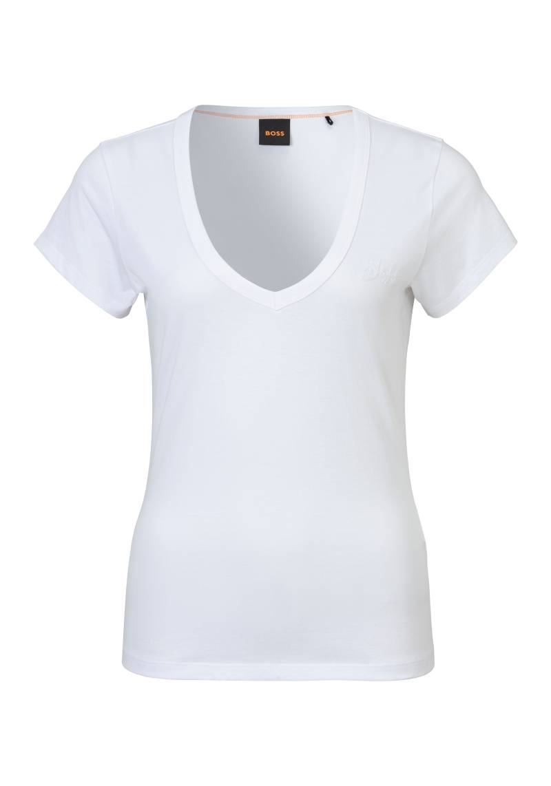 BOSS ORANGE V-Shirt »C_Eslane_4«, mit Logoschriftzug von BOSS ORANGE