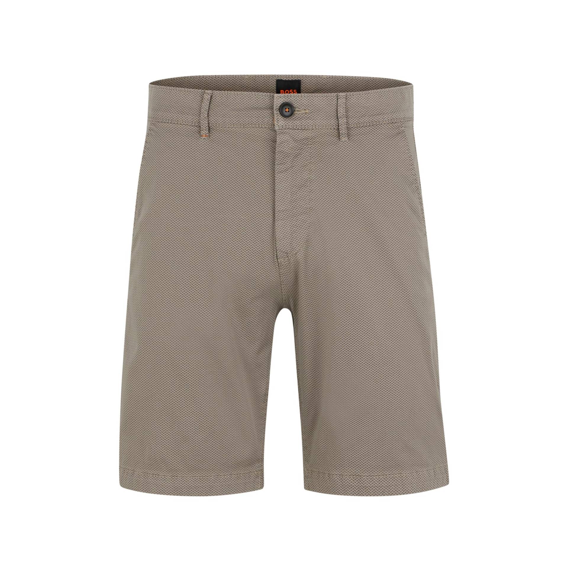 Chino-shorts Herren Braun 30 von BOSS ORANGE