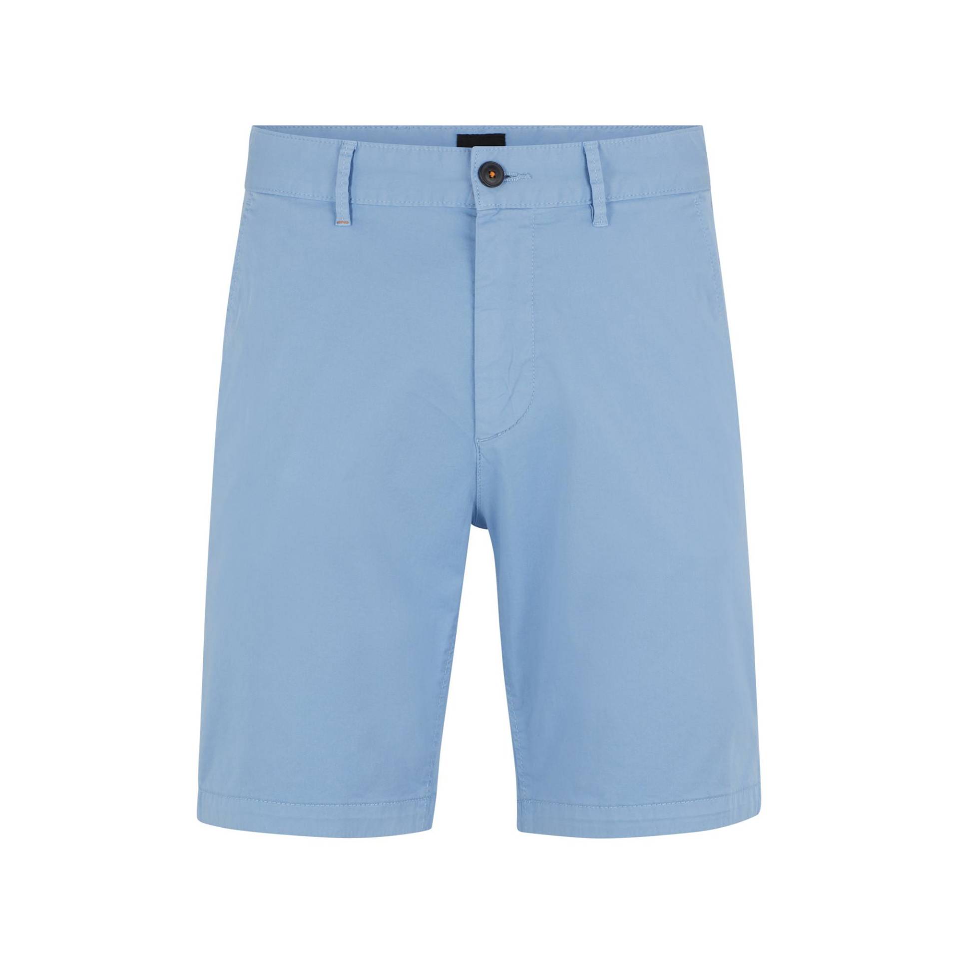 Chino-shorts Herren Hellblau 30 von BOSS ORANGE
