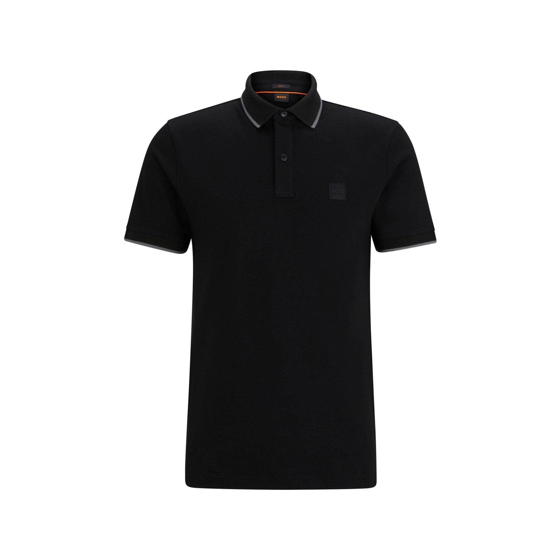 Poloshirt, Kurzarm Herren Black M von BOSS ORANGE