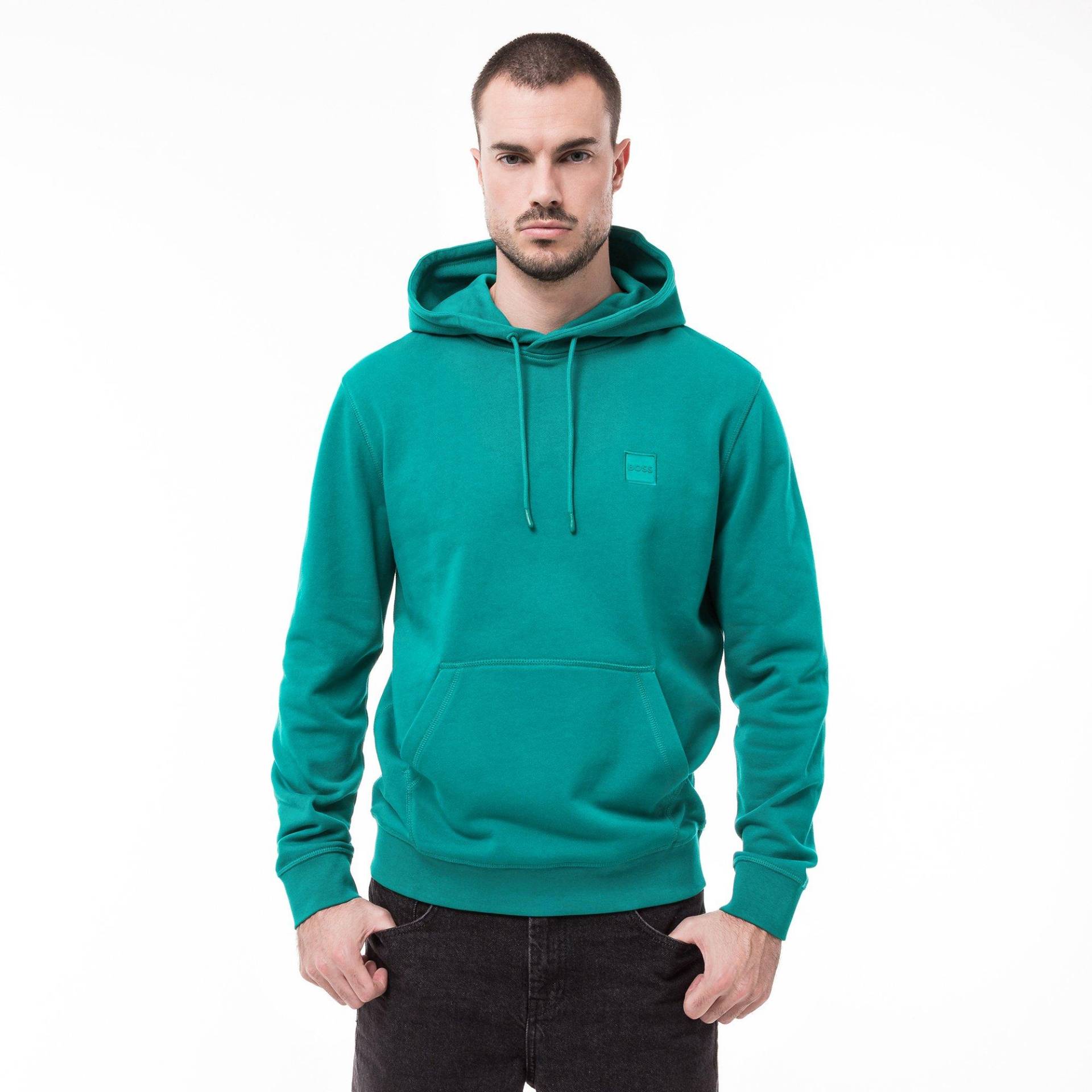 Sweatshirt Herren Dunkelgrün  M von BOSS ORANGE