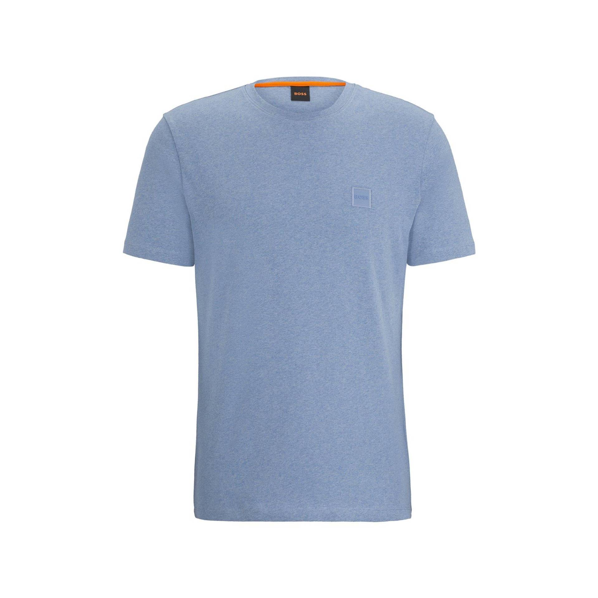 T-shirt Herren Blau S von BOSS ORANGE