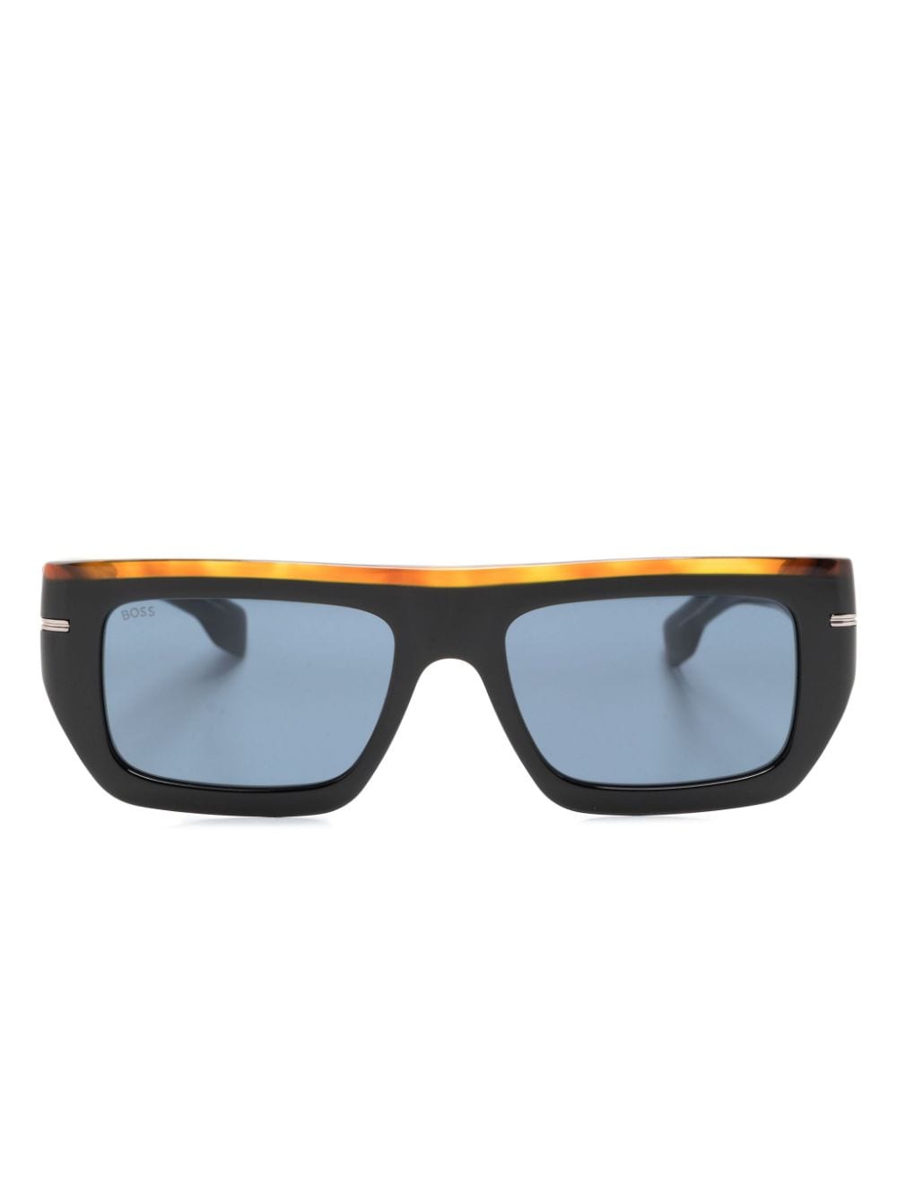 BOSS 1502/S rectangle-frame sunglasses - Black von BOSS
