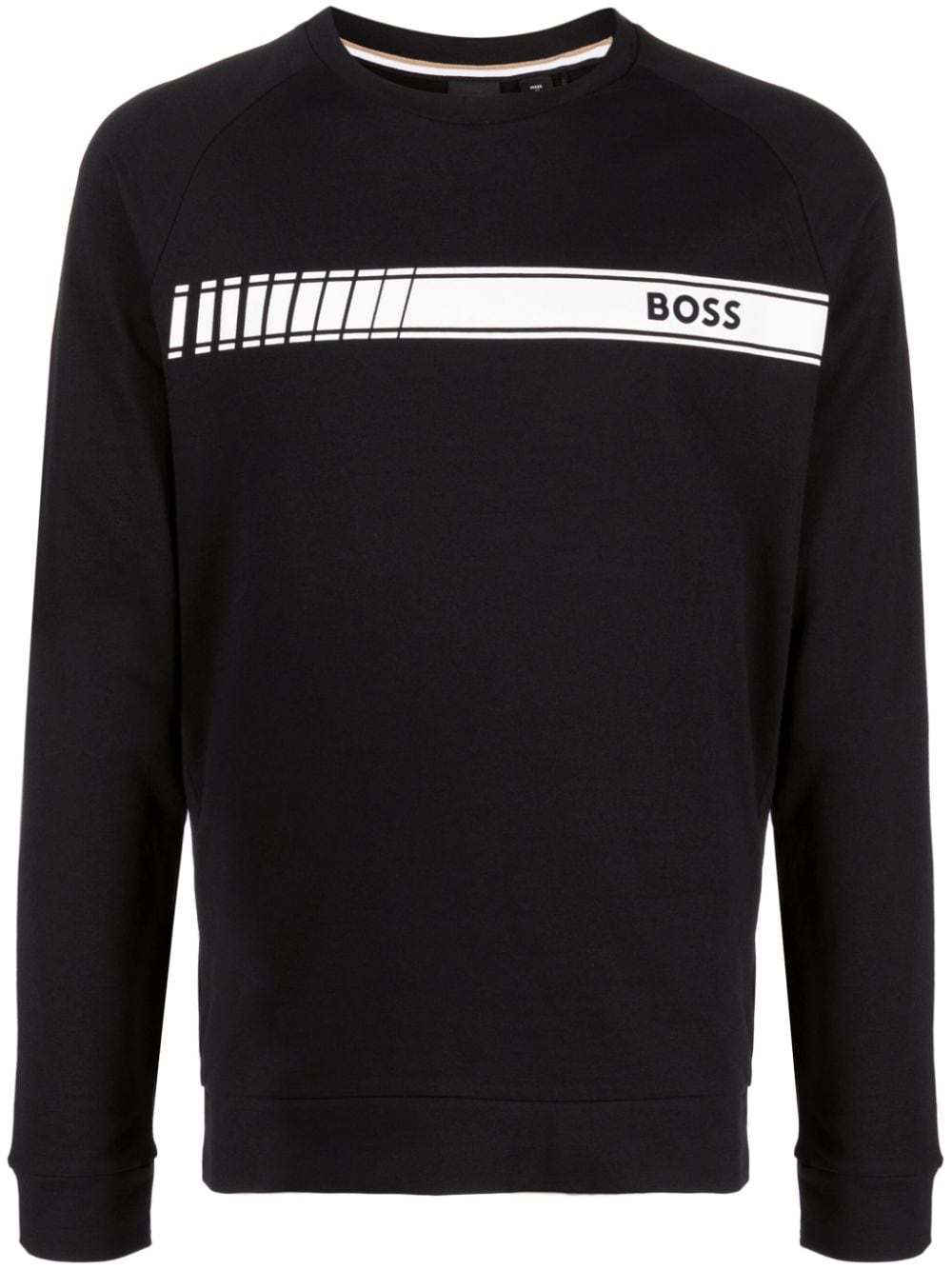 BOSS Authentic cotton sweatshirt - Black von BOSS