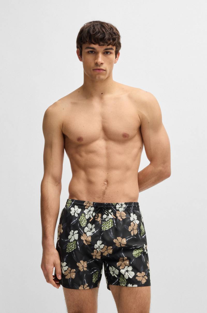 BOSS Badeshorts »Piranha«, mit buntem Alloverdruck von BOSS