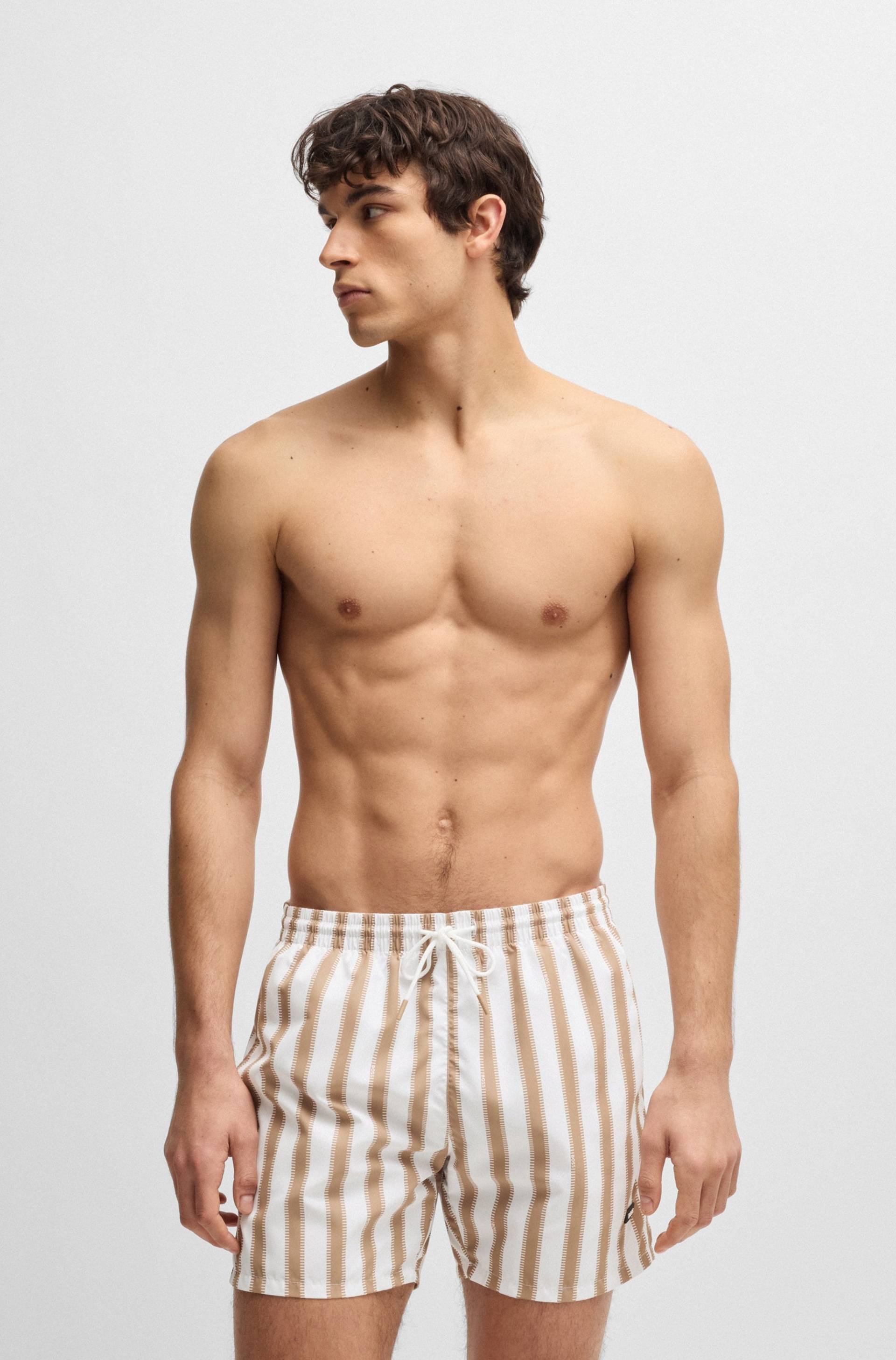 BOSS Badeshorts »Piranha«, mit buntem Alloverdruck von BOSS