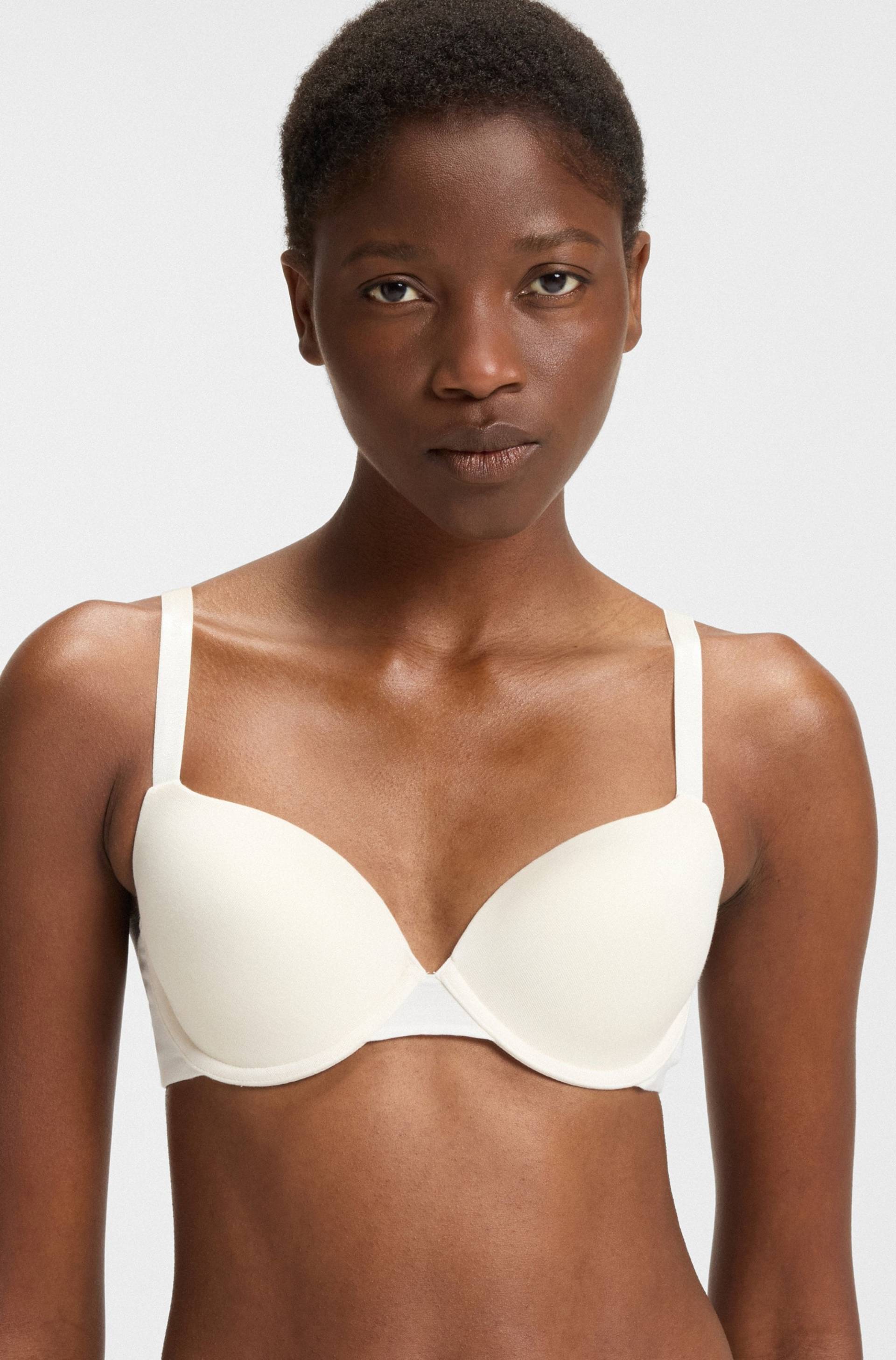 BOSS Bügel-BH »UNDERWIRE BRA CI«, mit BOSS Schriftzug auf den Trägern BOSS Bügel-BH »UNDERWIRE BRA CI«, mit BOSS Schriftzug auf den Trägern von BOSS