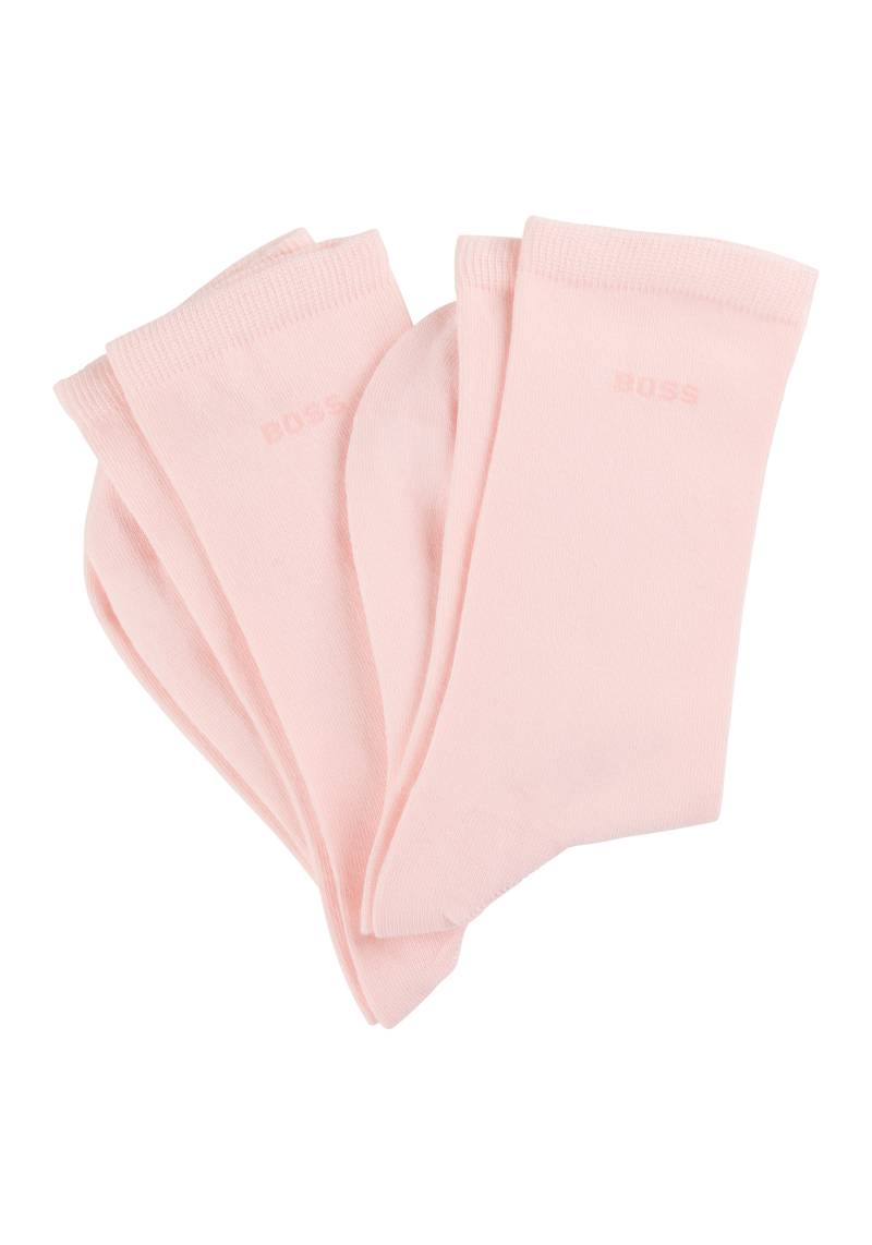 BOSS Businesssocken »2P RS Uni Logo CC W«, (Packung, 2 Paar, 2er Pack), mit BOSS Schriftzug von BOSS