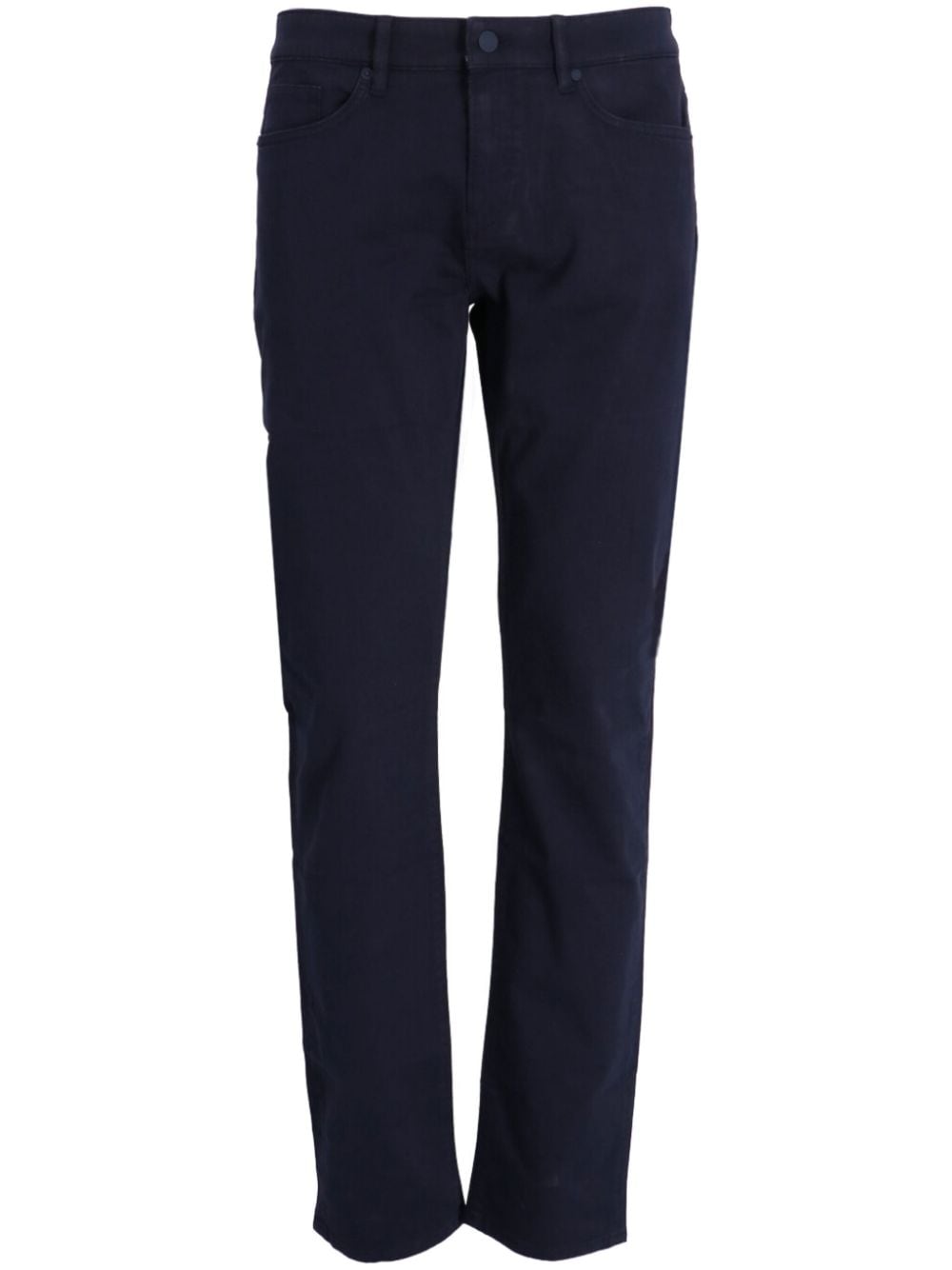 BOSS Delaware slim-fit gabardine trousers - Blue von BOSS