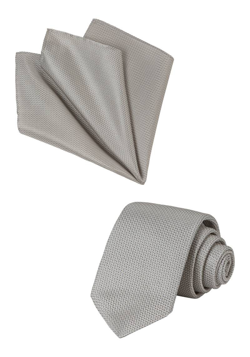 BOSS Krawatte, (Set, 2 St.), mit Strukturmuster von BOSS