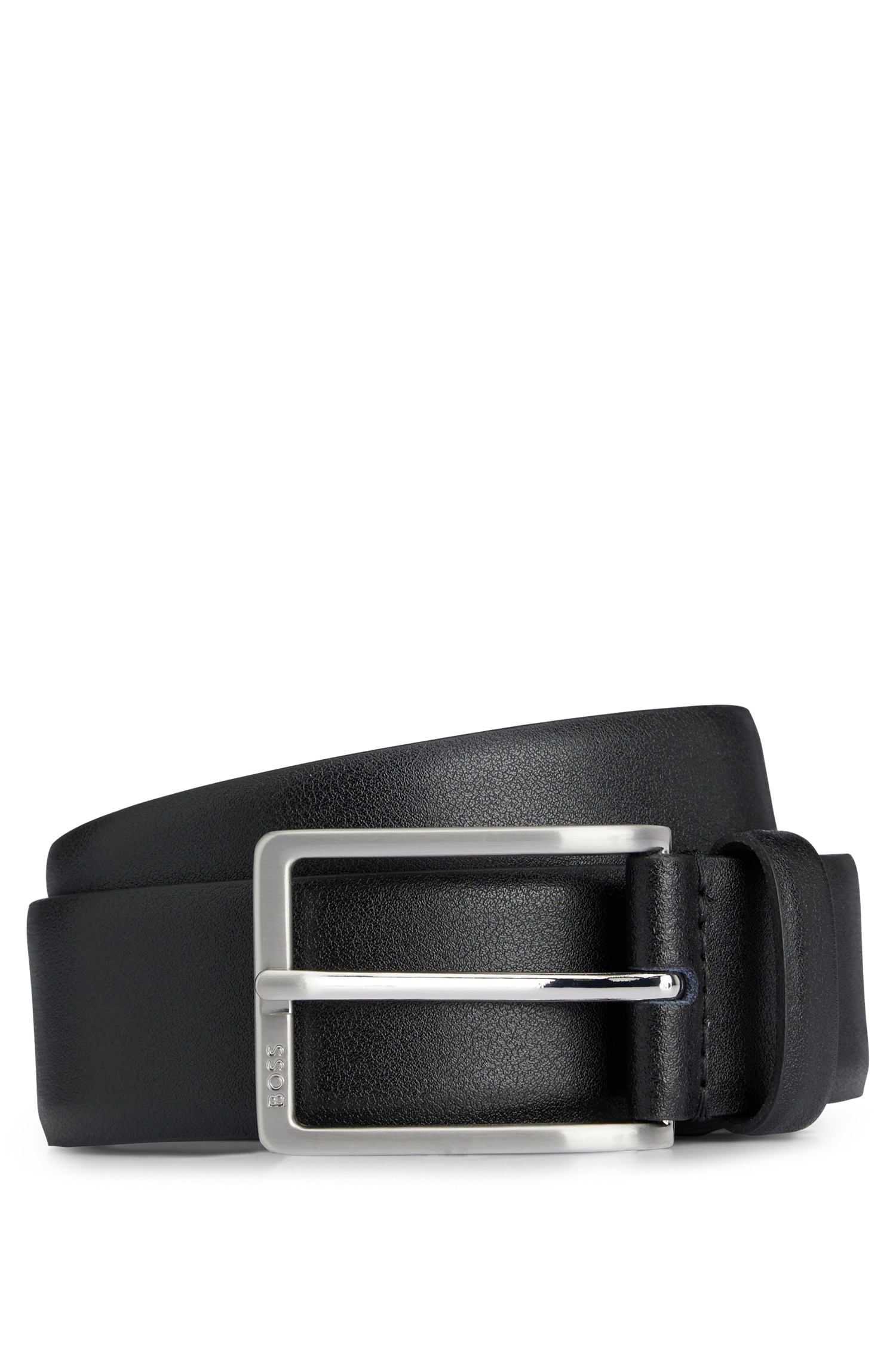 BOSS Ledergürtel »Erman-L_Sz35«, mit dezenter BOSS-Prägung auf der Schliesse BOSS Ledergürtel »Erman-L_Sz35«, mit dezenter BOSS-Prägung auf der Schliesse von BOSS
