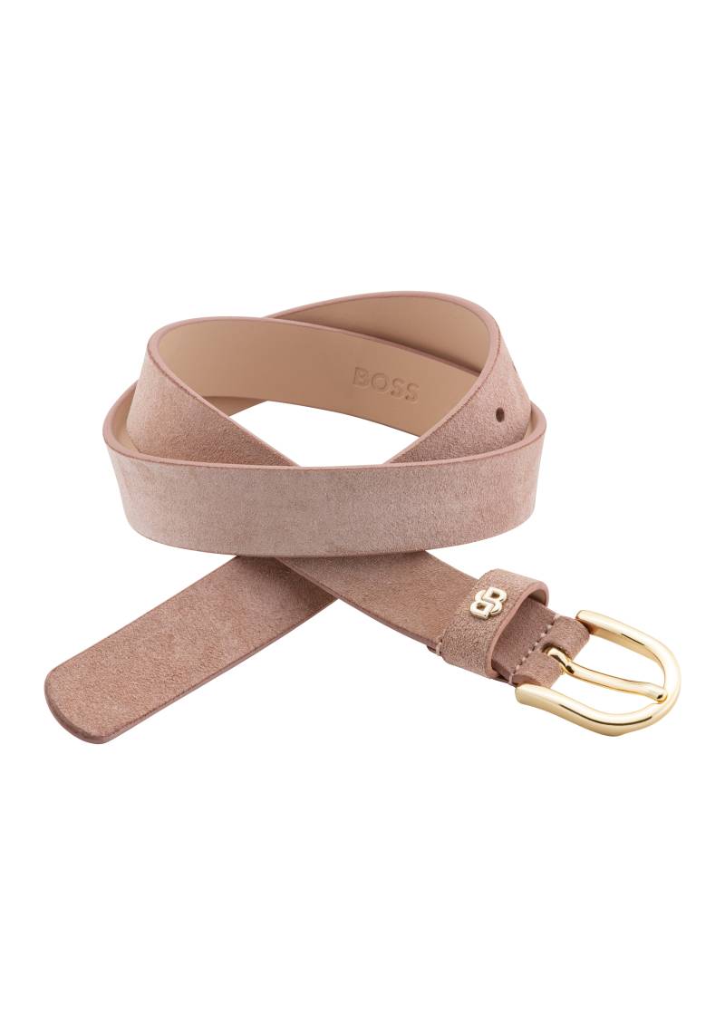 BOSS Ledergürtel »Scarlet BB Sz25«, mit Monogramm-Label von BOSS