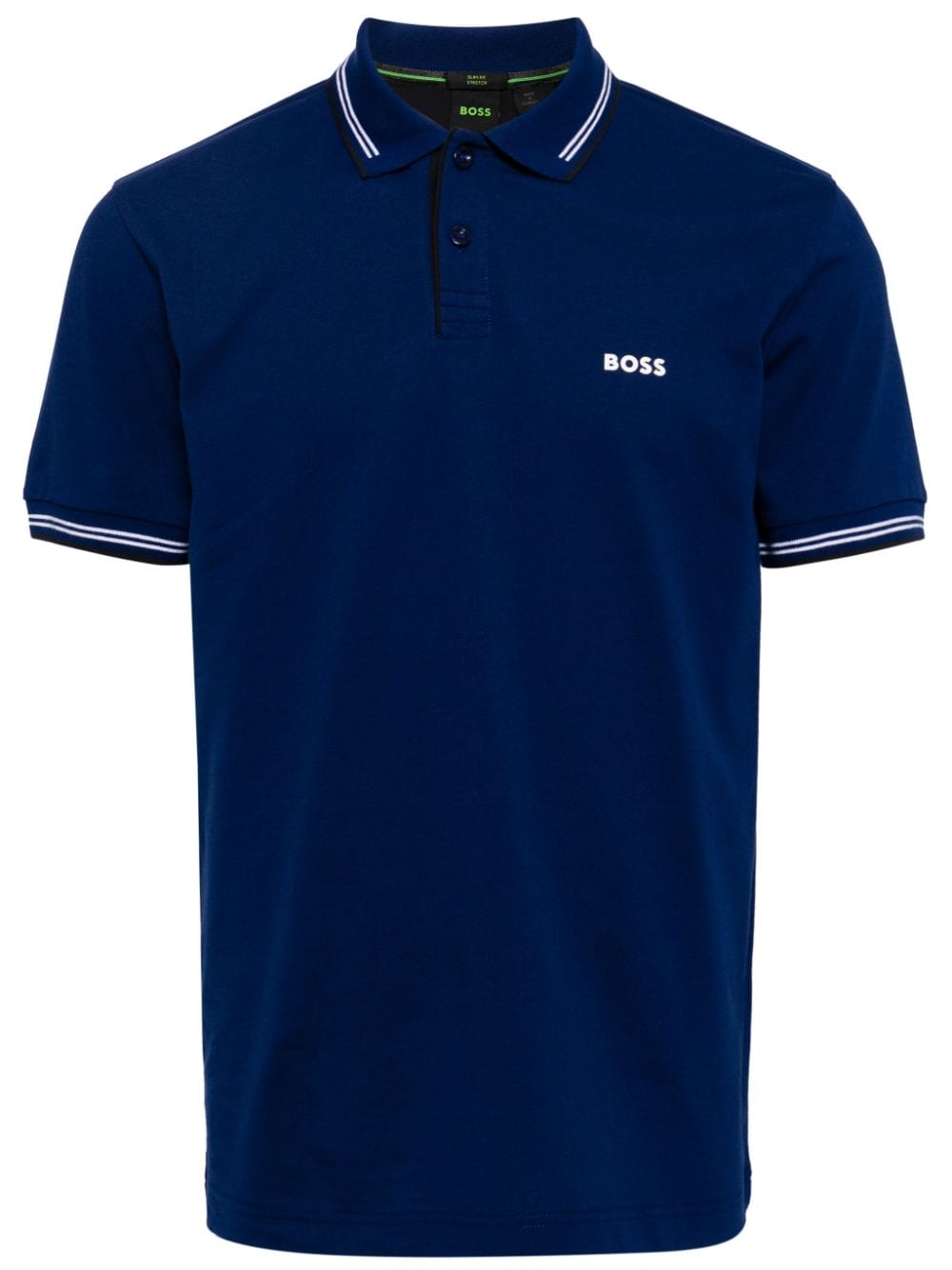 BOSS Paul Modern Essential polo shirt - Blue von BOSS