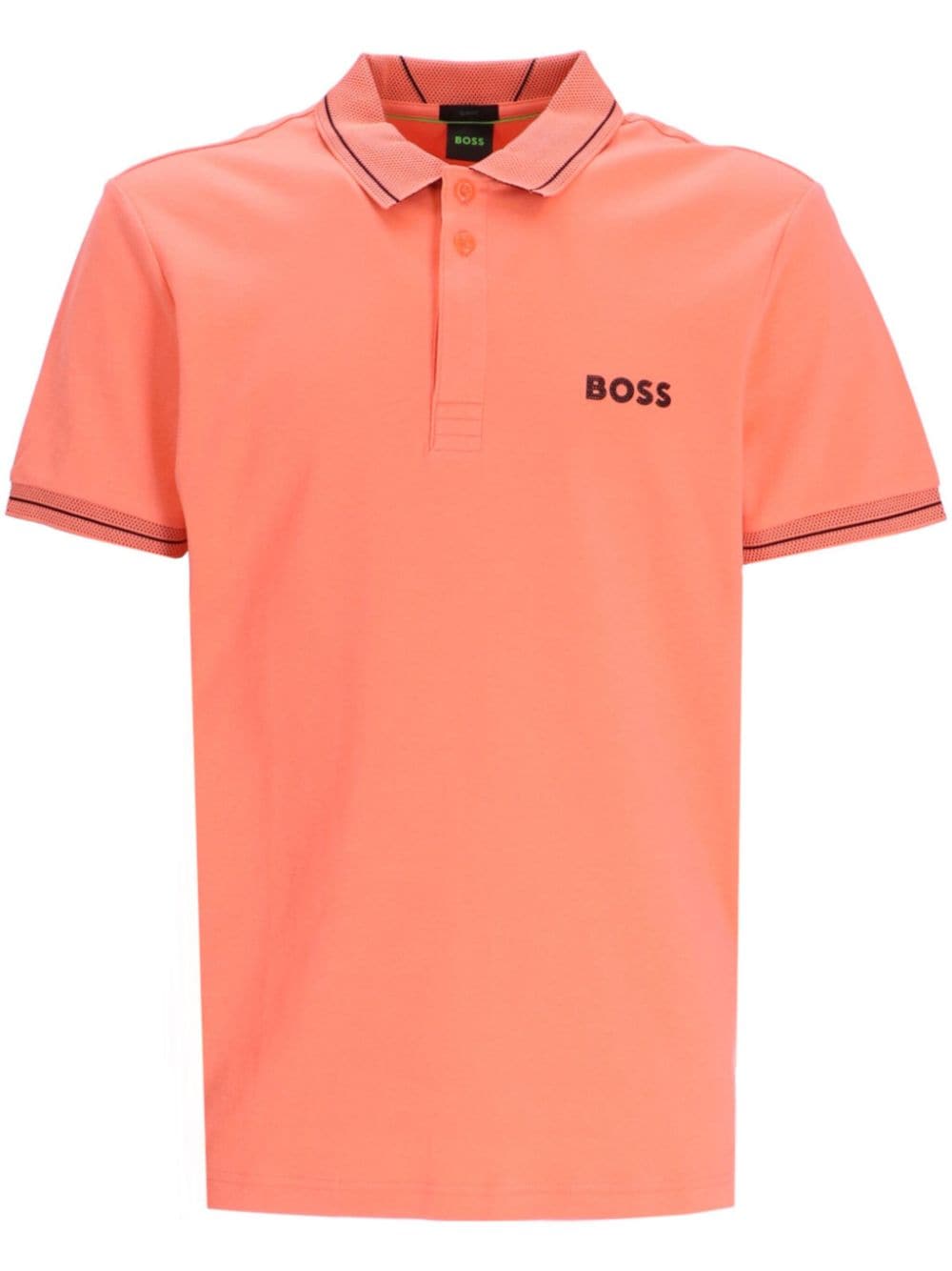 BOSS Paule 1 cotton polo shirt - Orange von BOSS
