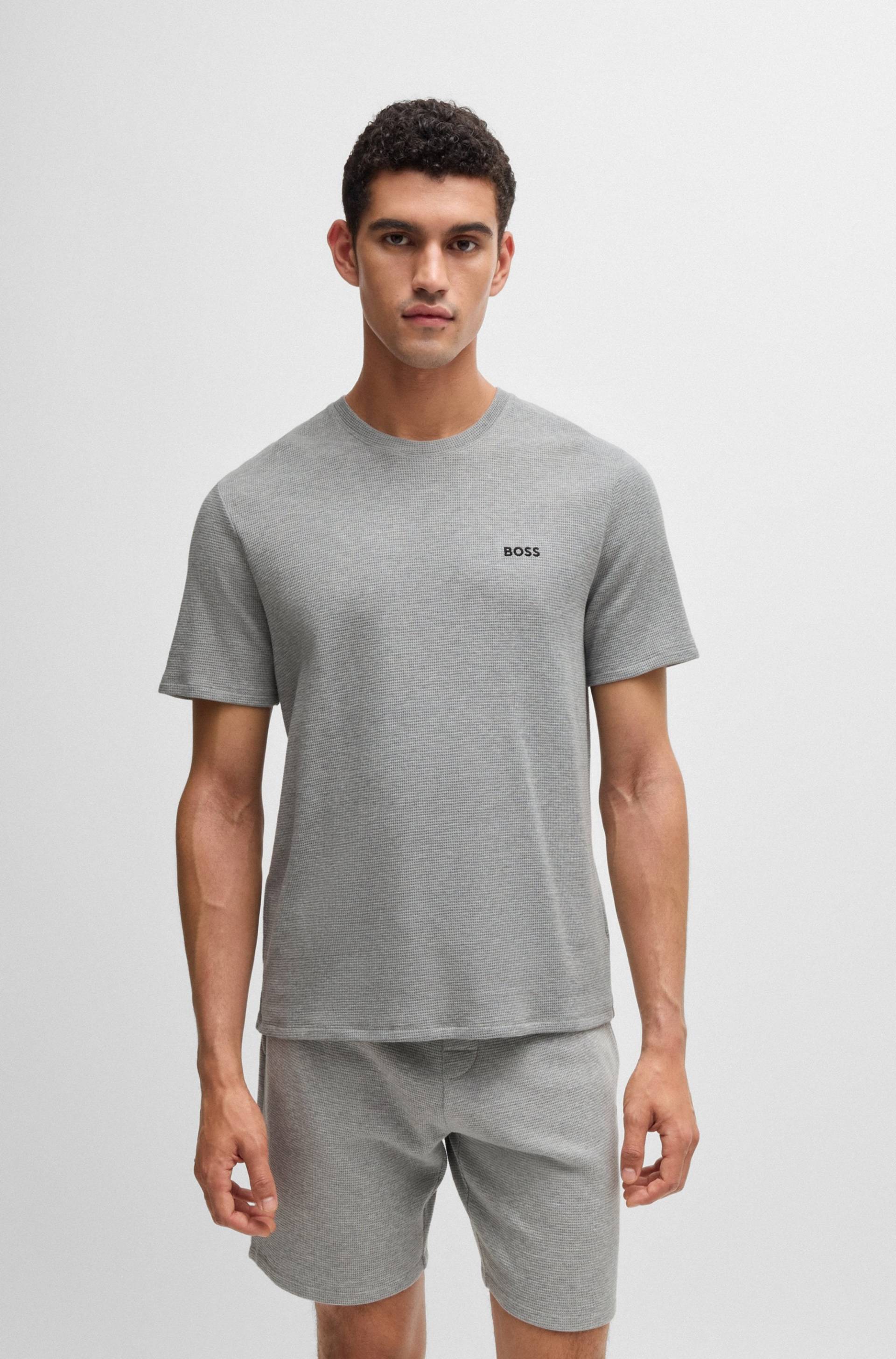 BOSS Pyjamaoberteil »Waffle T-Shirt« BOSS Pyjamaoberteil »Waffle T-Shirt« von BOSS