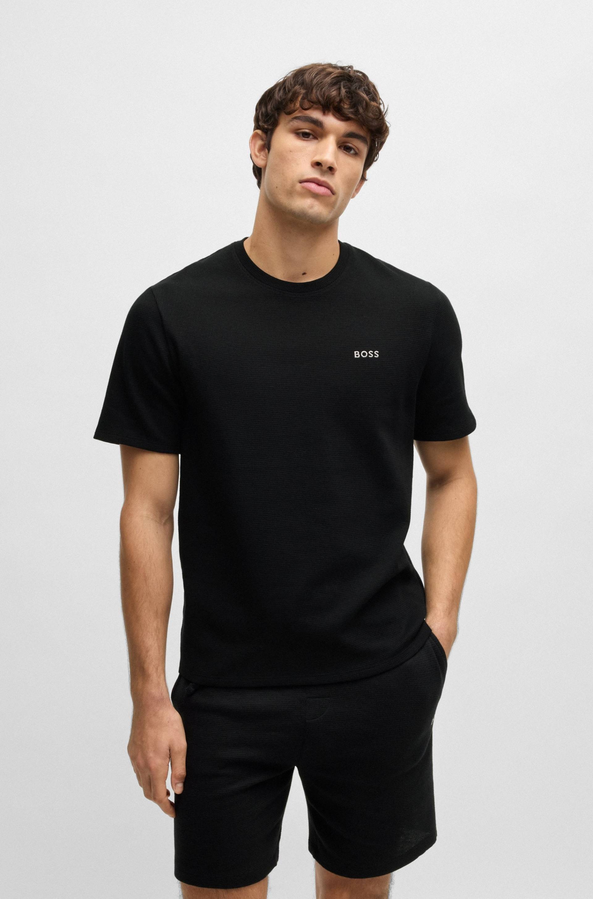 BOSS Pyjamaoberteil »Waffle T-Shirt« BOSS Pyjamaoberteil »Waffle T-Shirt« von BOSS